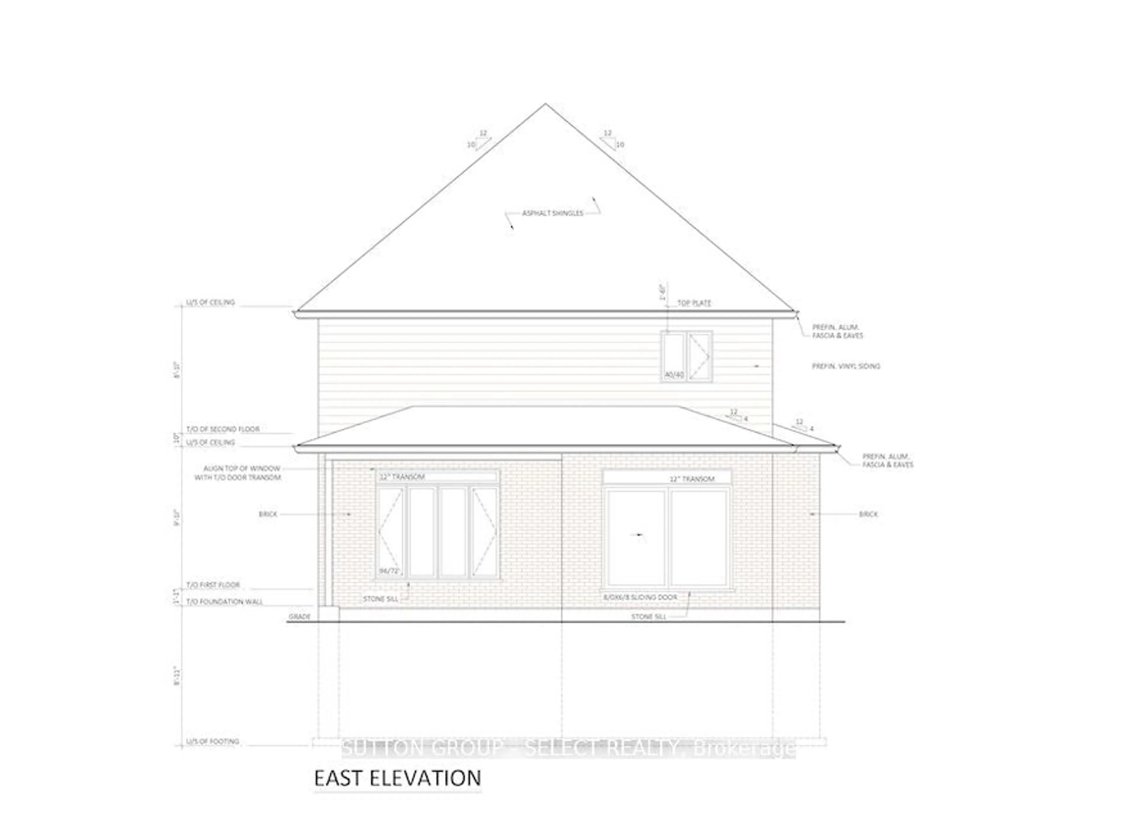 Floor plan for LOT 26 BRISCOE Cres, Strathroy-Caradoc Ontario N7G 0G3