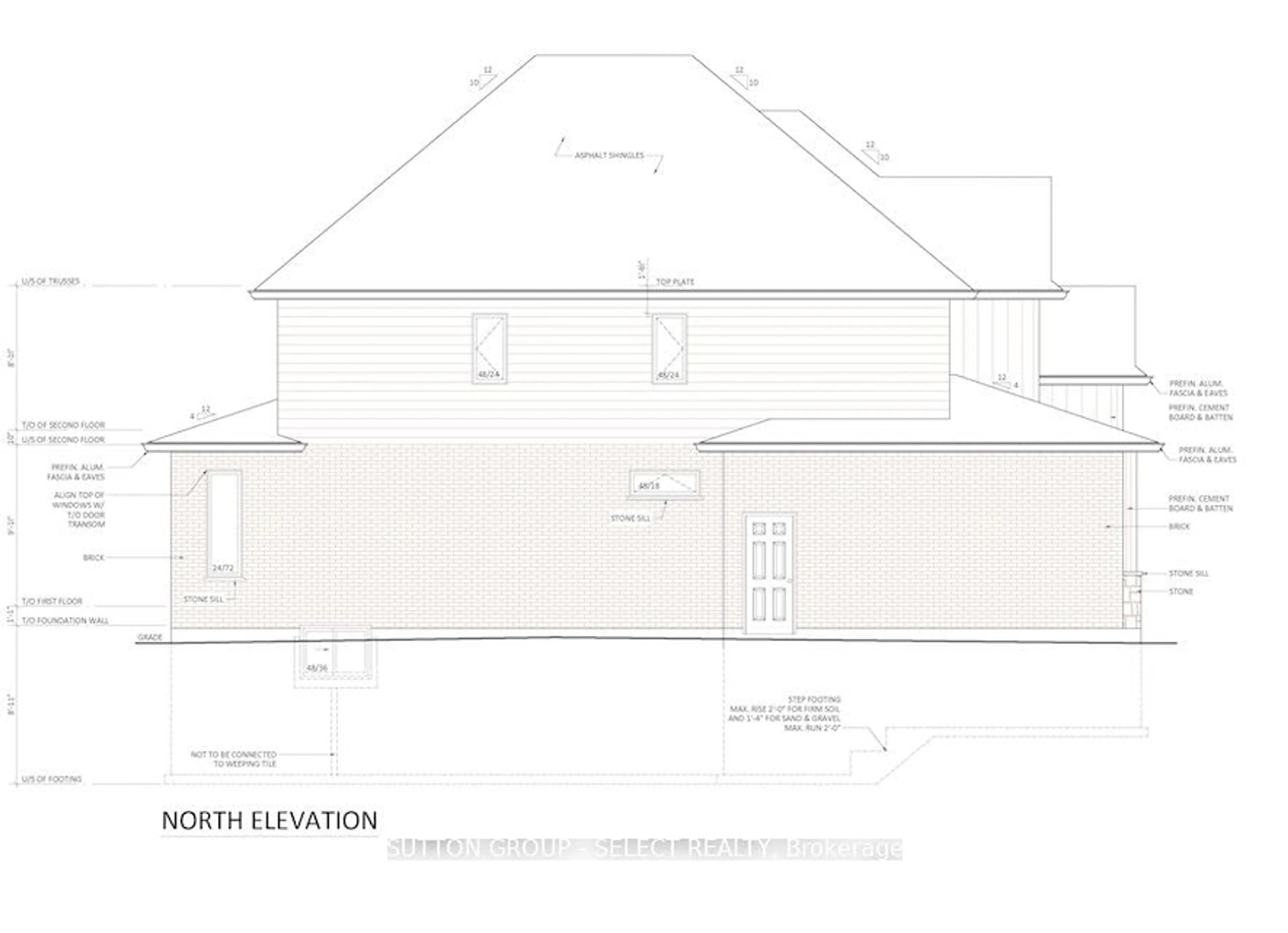 Floor plan for LOT 26 BRISCOE Cres, Strathroy-Caradoc Ontario N7G 0G3