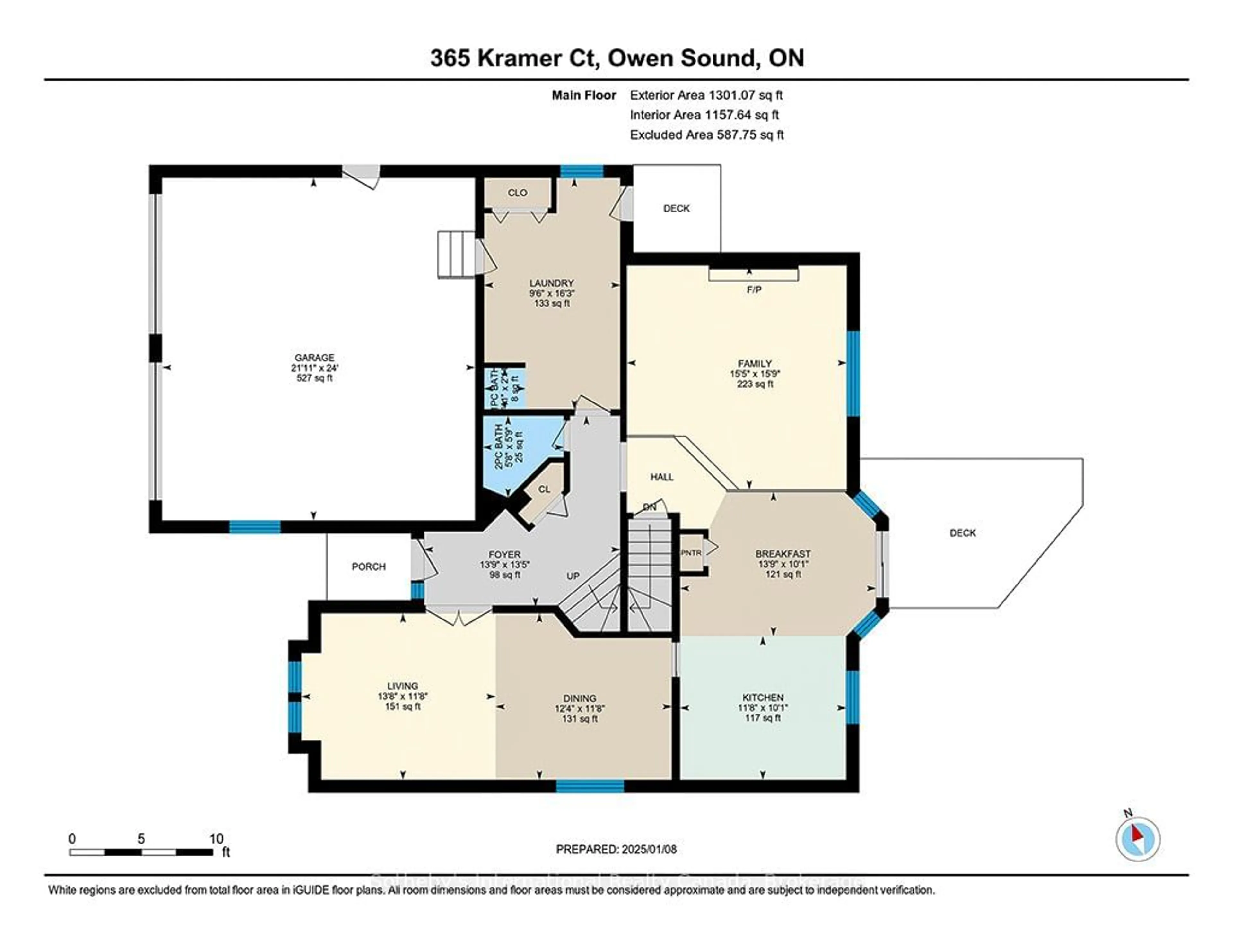 Floor plan for 365 Kramer Crt, Georgian Bluffs Ontario N4K 6M3