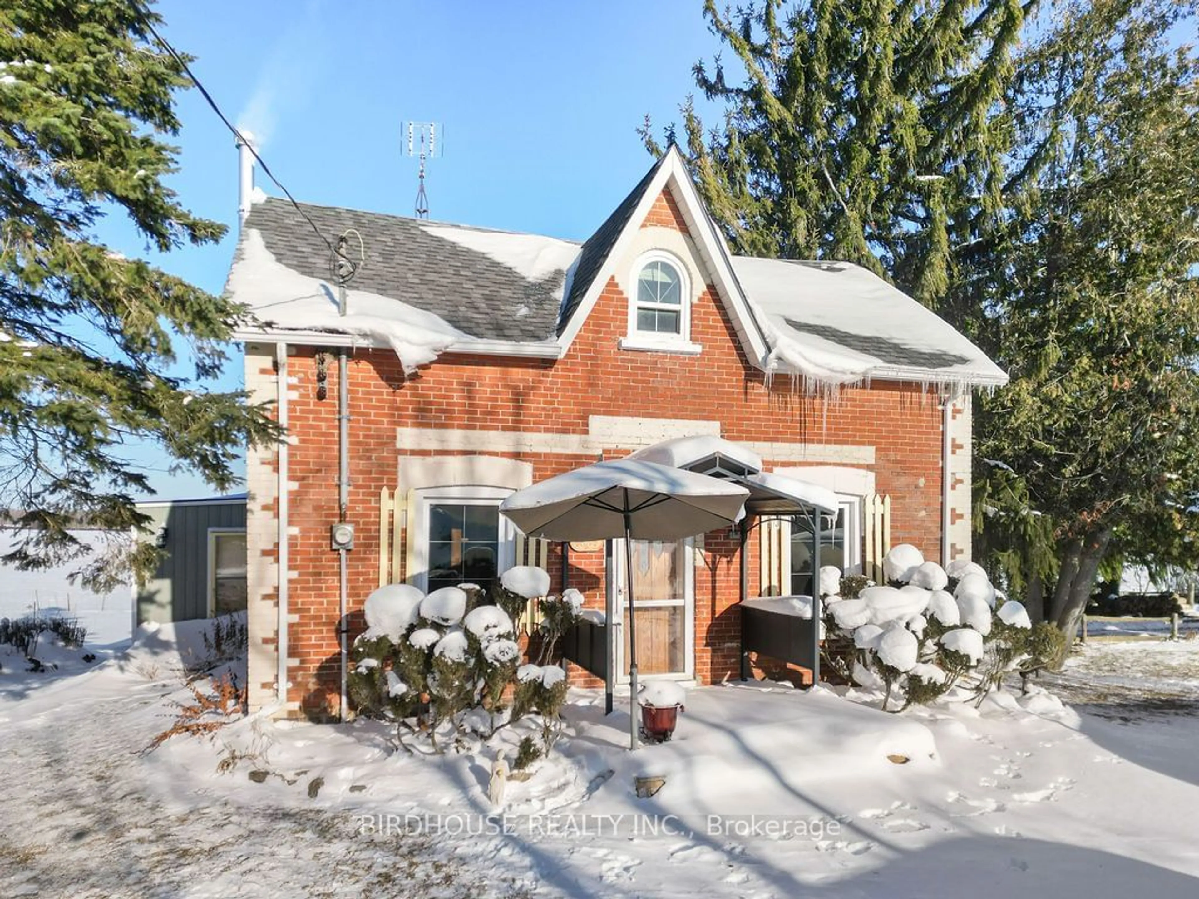 Home with brick exterior material, street for 1357 Lorneville Rd, Kawartha Lakes Ontario K0M 2T0