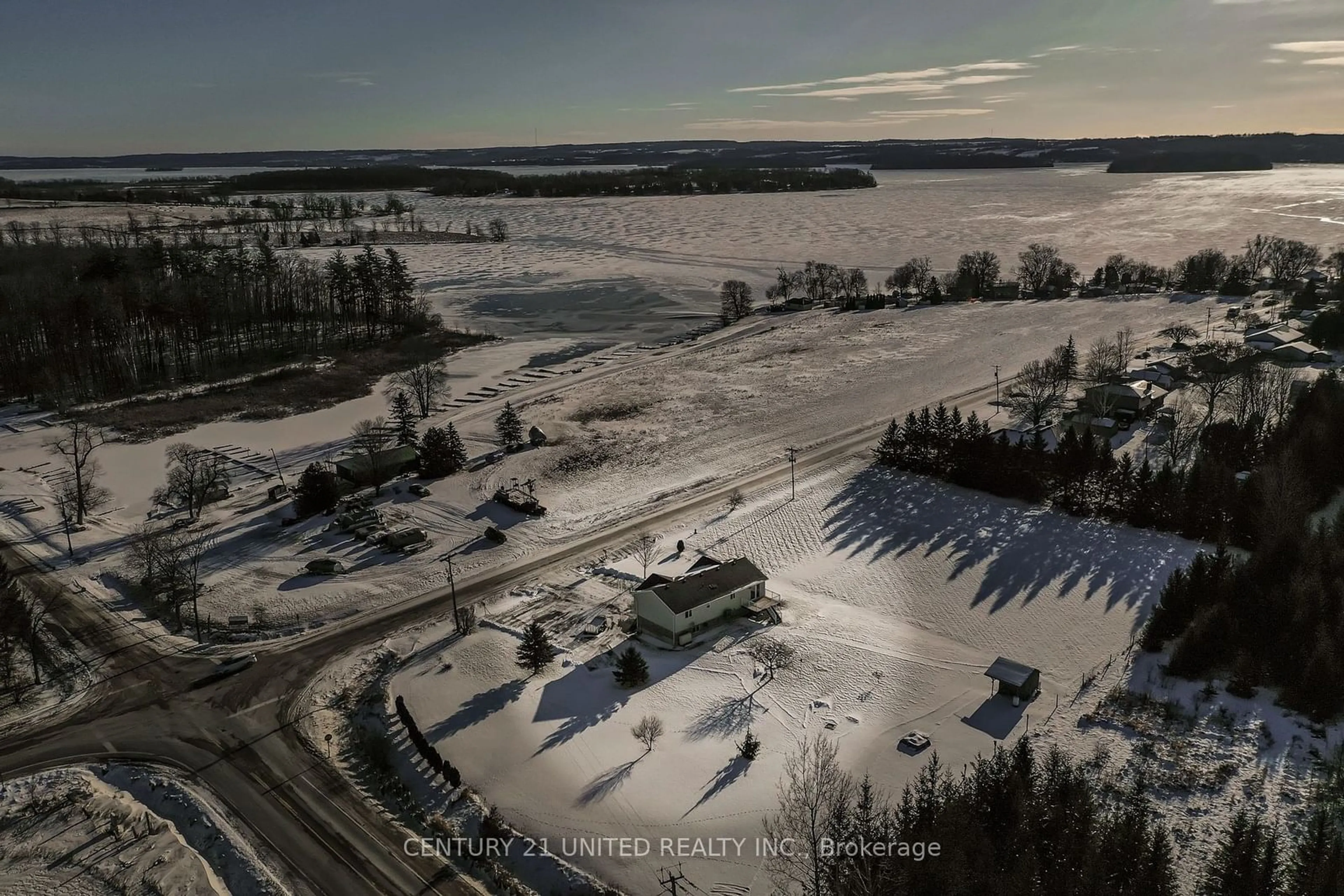 A pic from outside/outdoor area/front of a property/back of a property/a pic from drone, water/lake/river/ocean view for 180 Wood Duck Dr, Otonabee-South Monaghan Ontario K0L 1B0