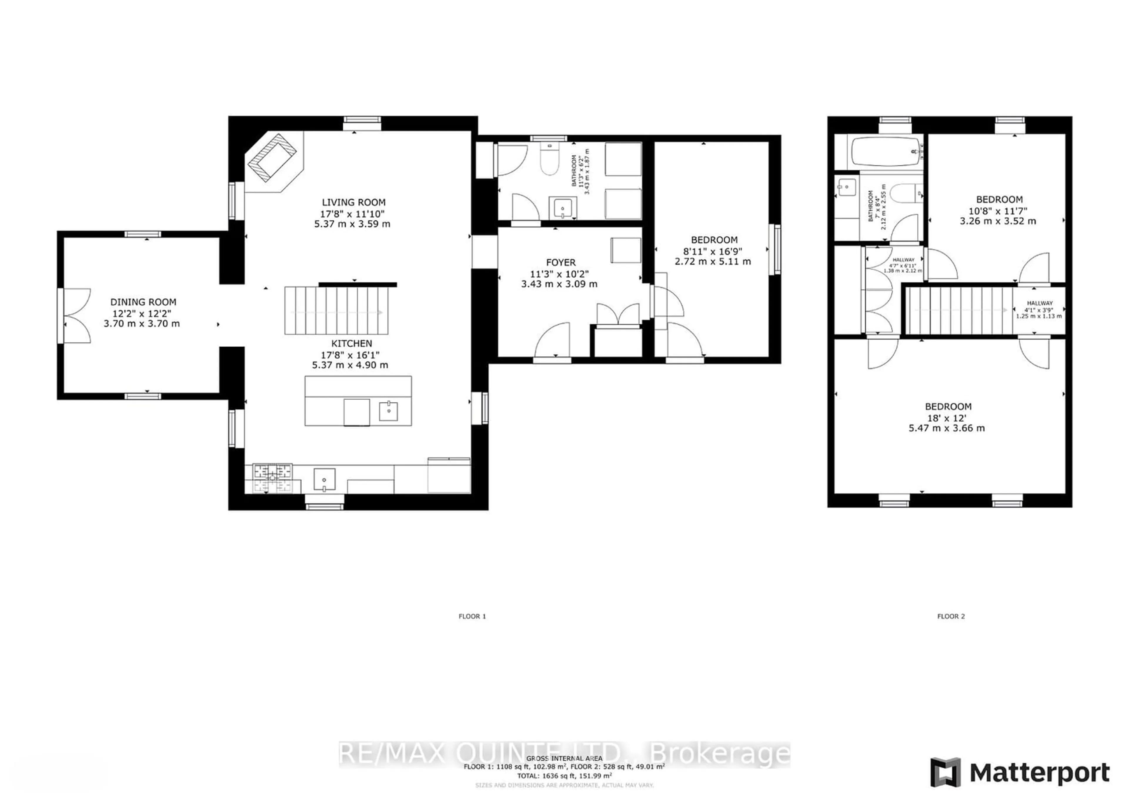 Floor plan for 1102 Hoards Rd, Stirling-Rawdon Ontario K0K 3E0