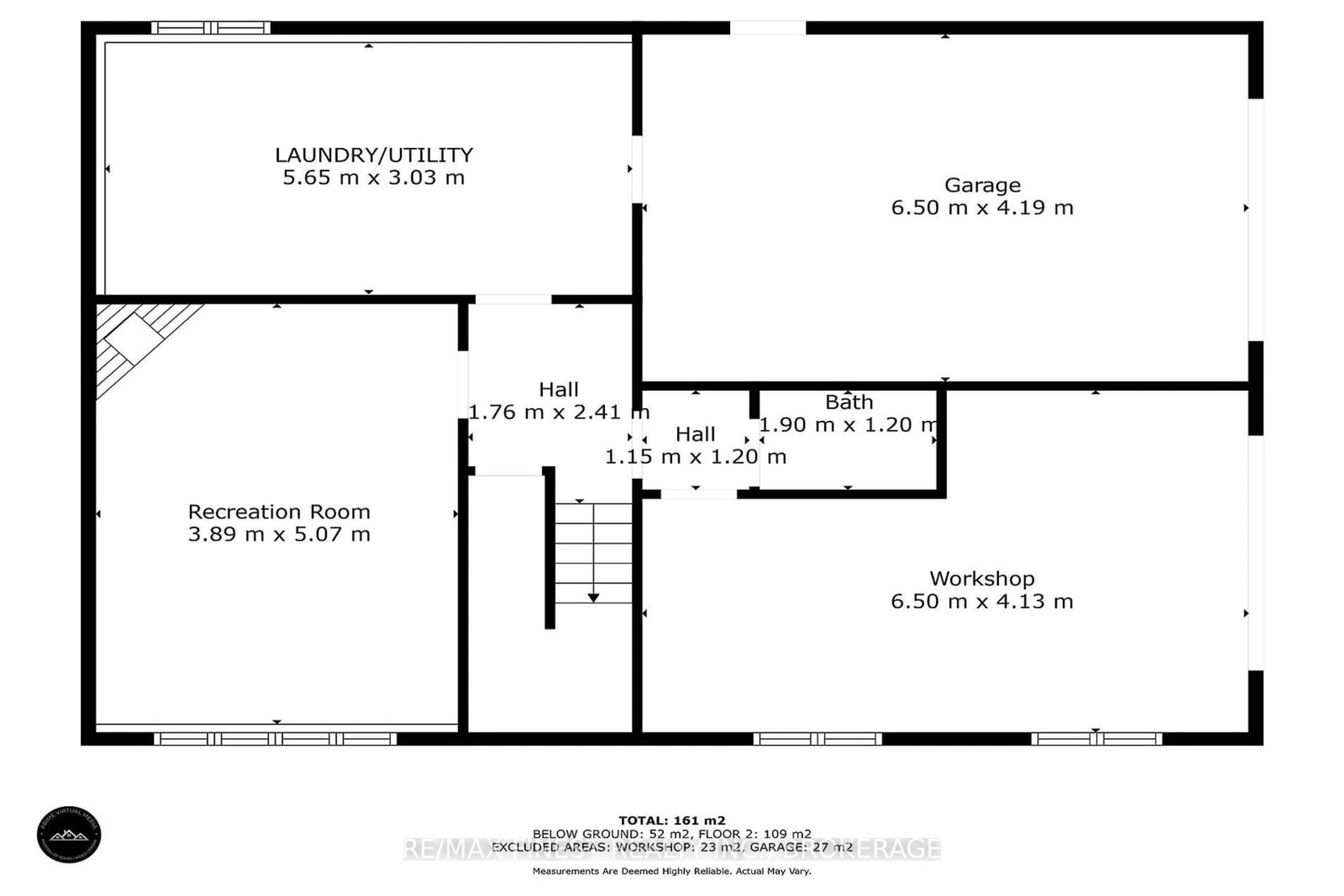 Floor plan for 824 Slocan Pl, Kingston Ontario K7P 1B4