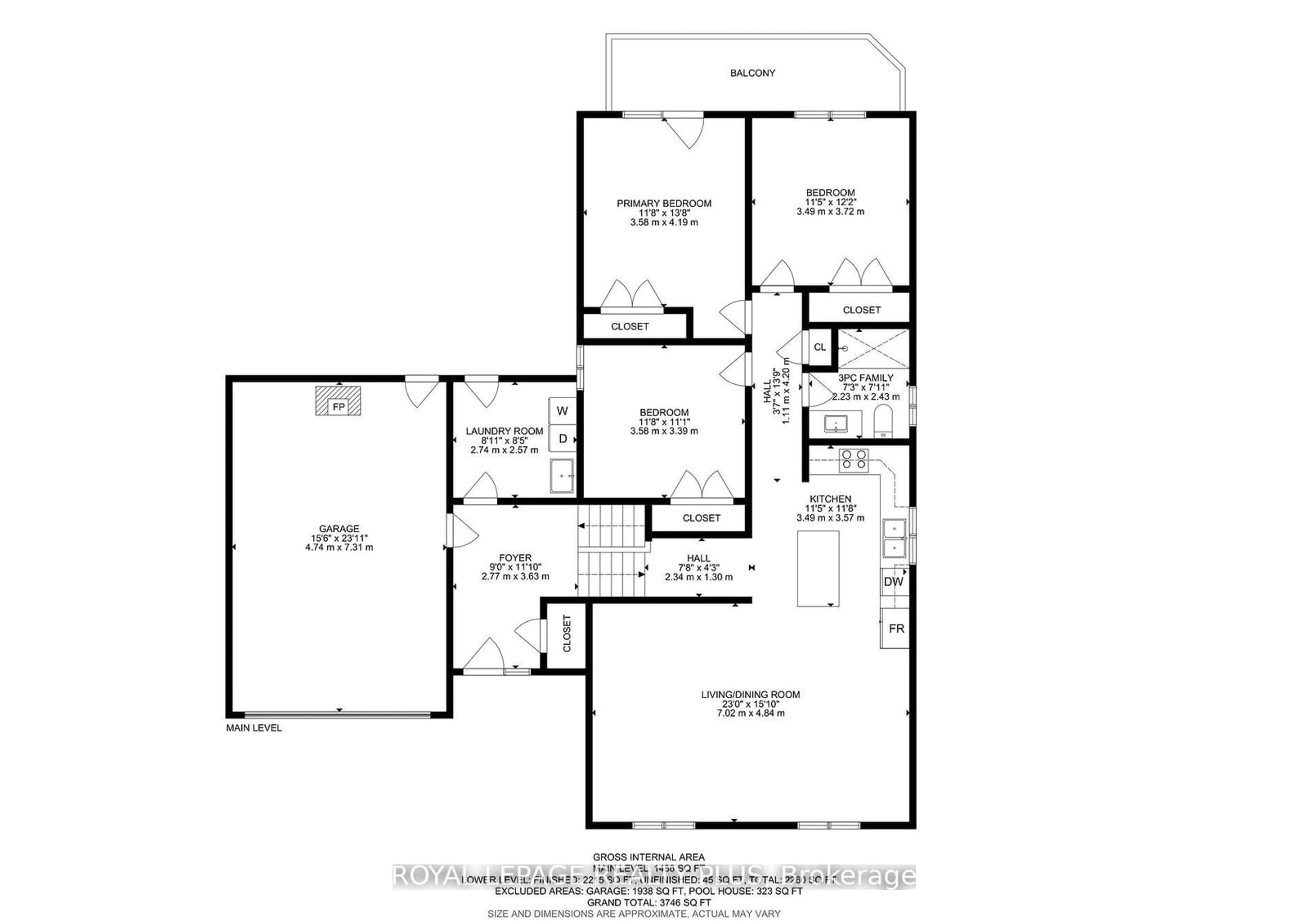 Floor plan for 5739 Sixth Line, Erin Ontario N0B 1Z0