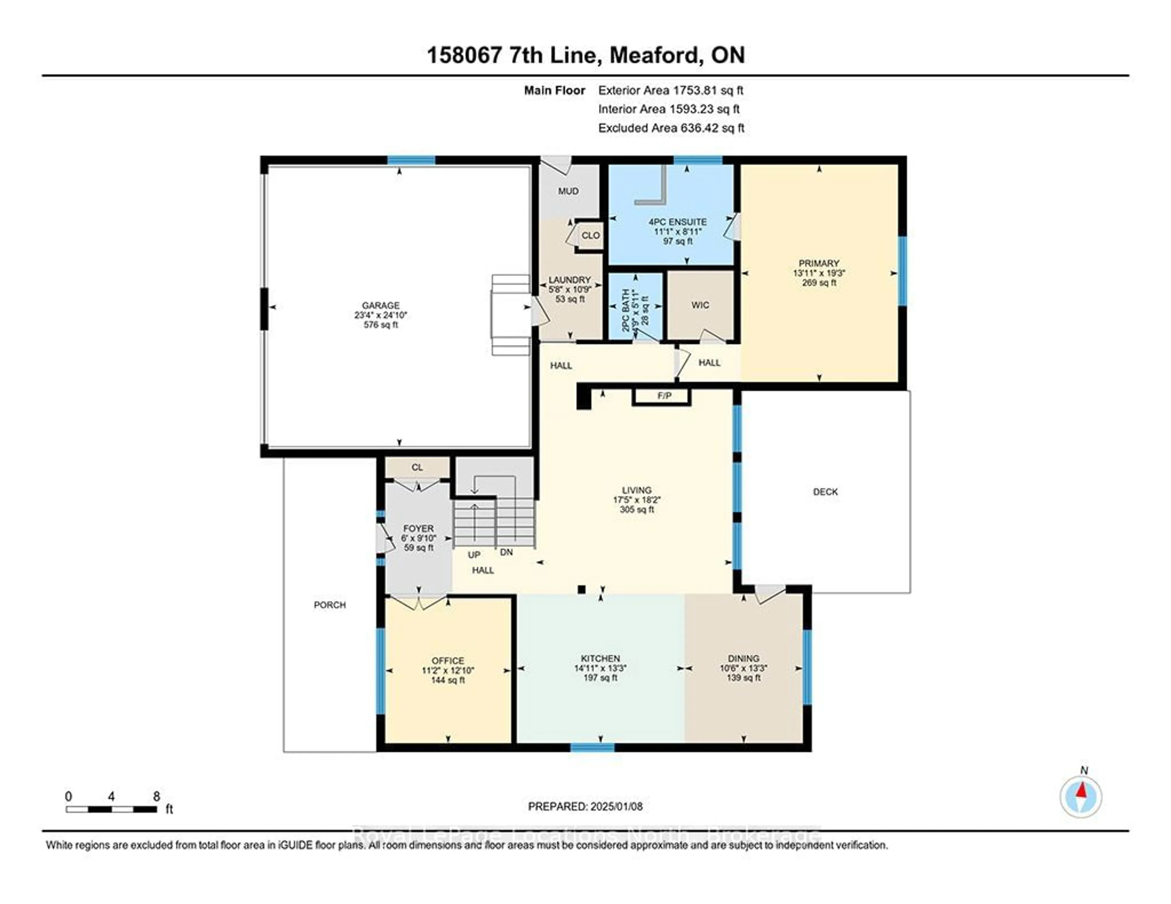 Floor plan for 158067 7th Line, Meaford Ontario N4L 1W5