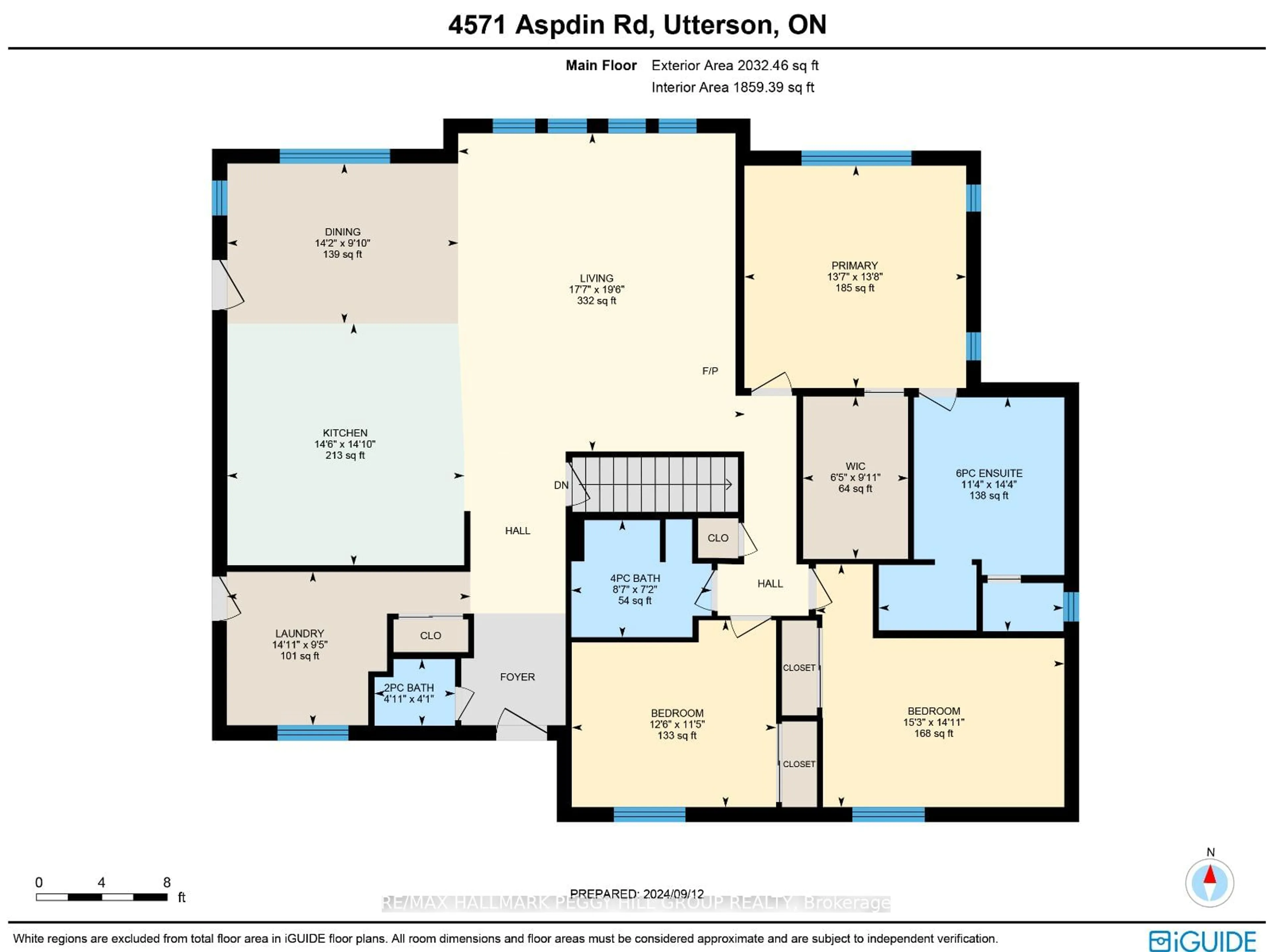 Floor plan for 4571 Aspdin Rd, Muskoka Lakes Ontario P0B 1M0