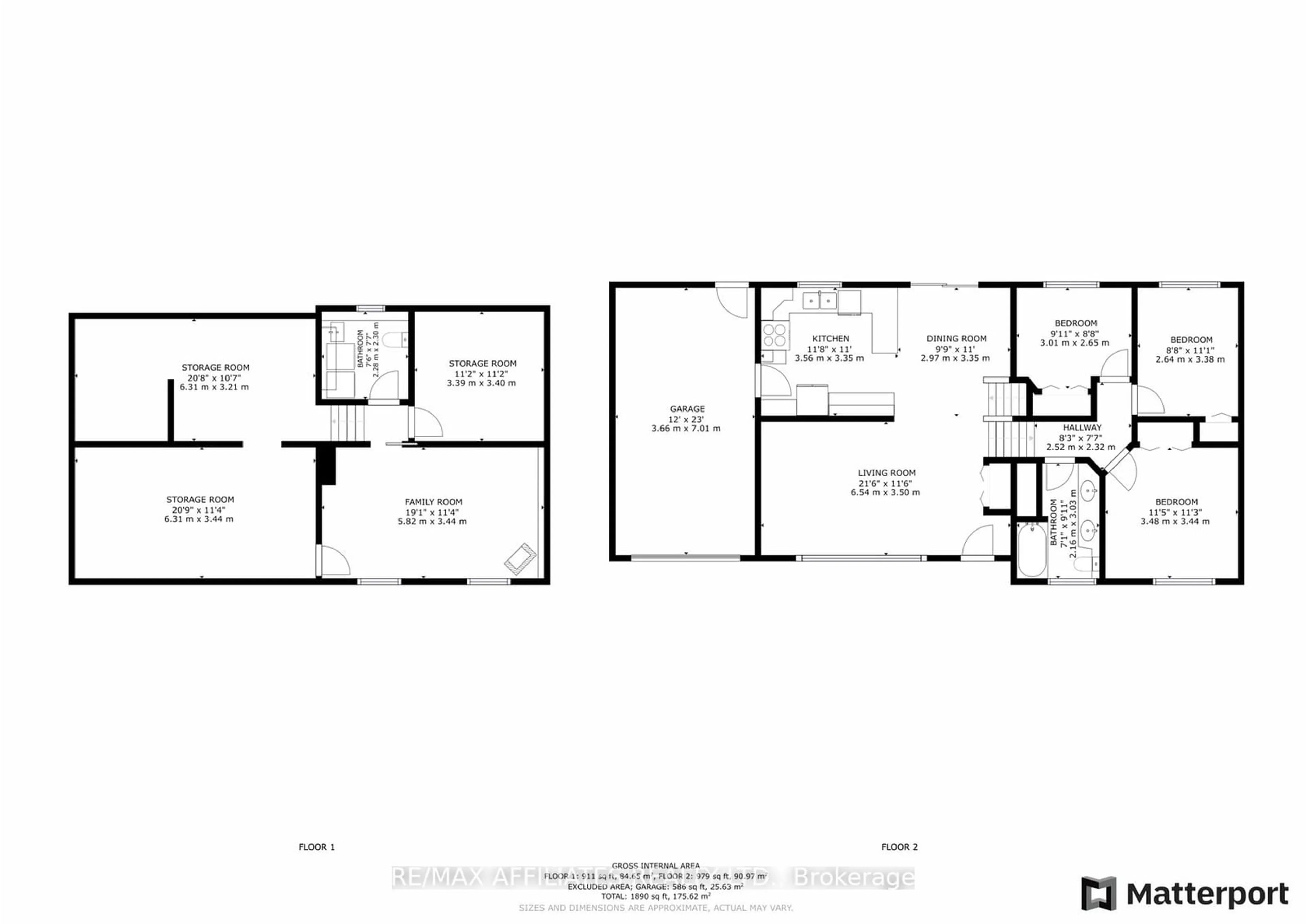 Floor plan for 1127 Cuthbertson Ave, Brockville Ontario K6V 7A7