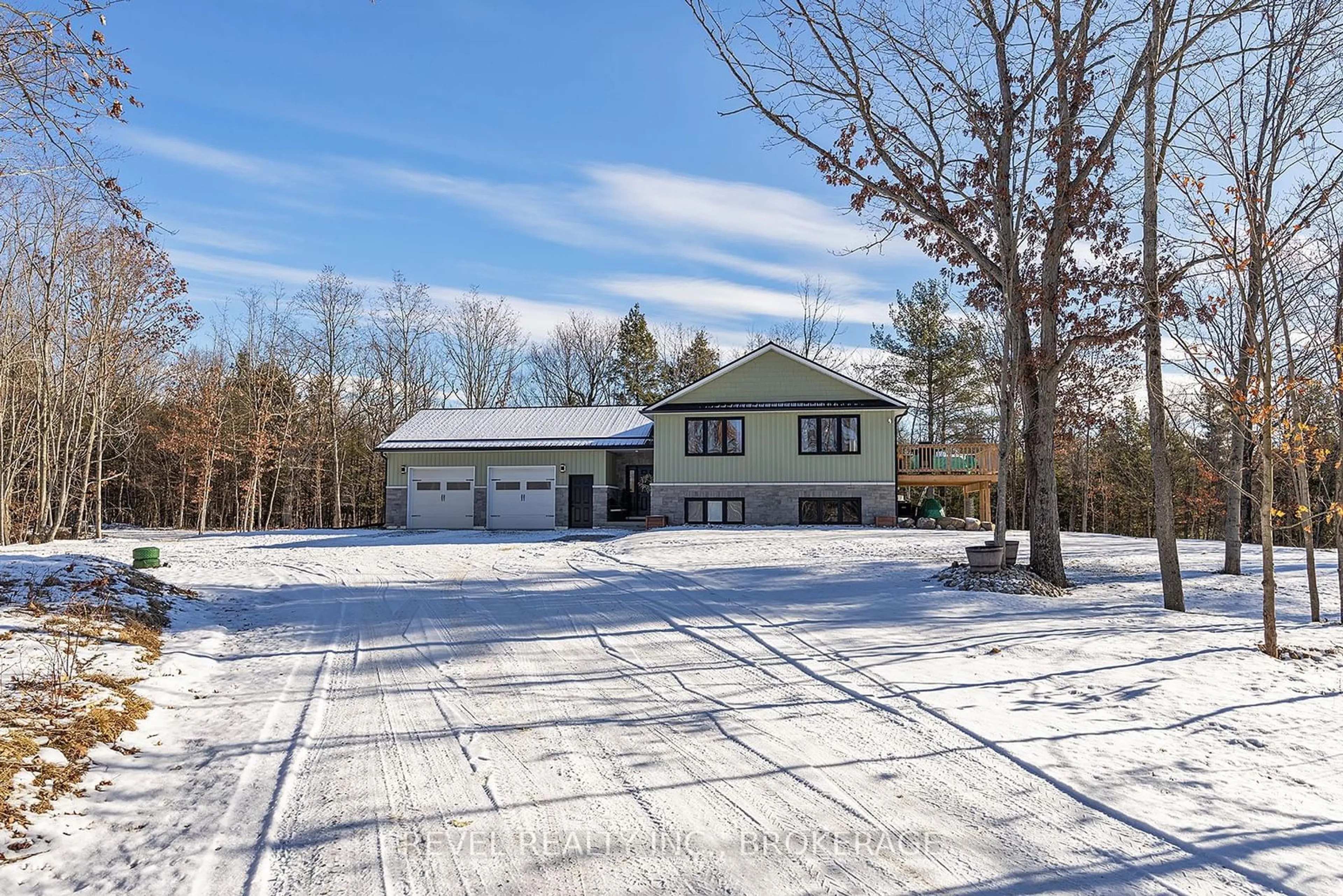 A pic from outside/outdoor area/front of a property/back of a property/a pic from drone, unknown for 1524 Clow Rd, Central Frontenac Ontario K0H 1T0