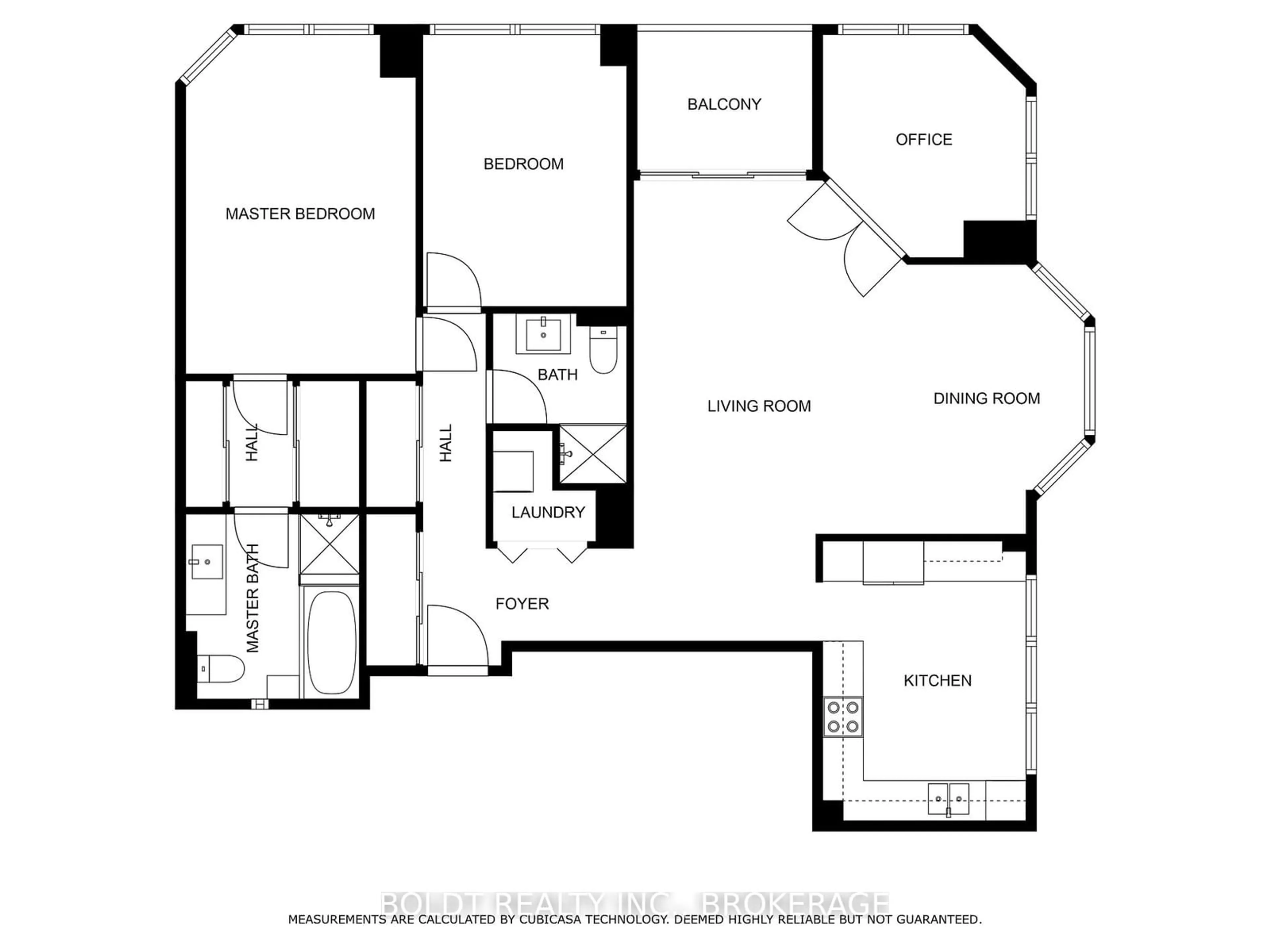 Floor plan for 3 Towering Heights Blvd #603, St. Catharines Ontario L2T 4A4