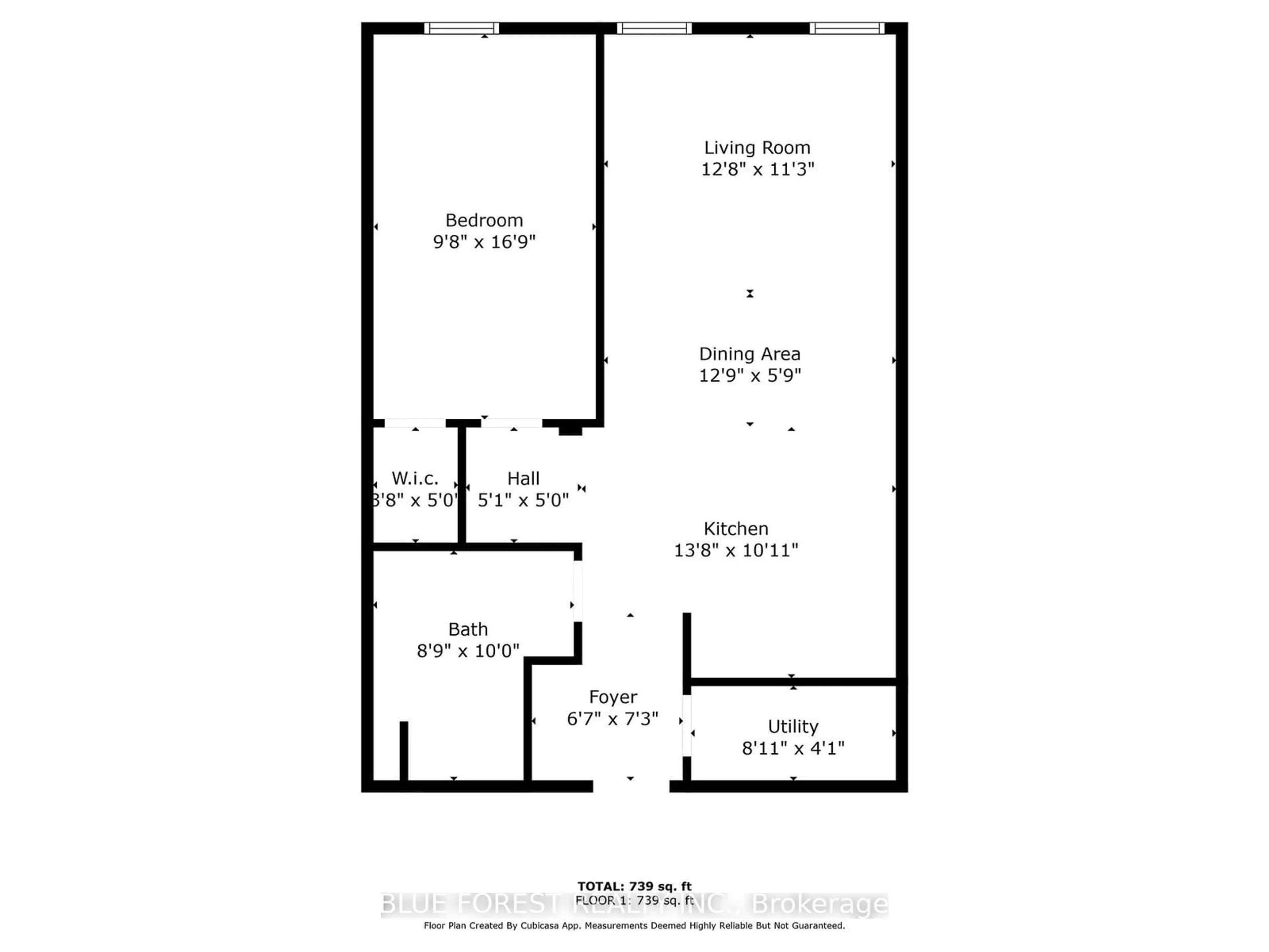 Floor plan for 272 Dundas St #303, London Ontario N6B 1T6