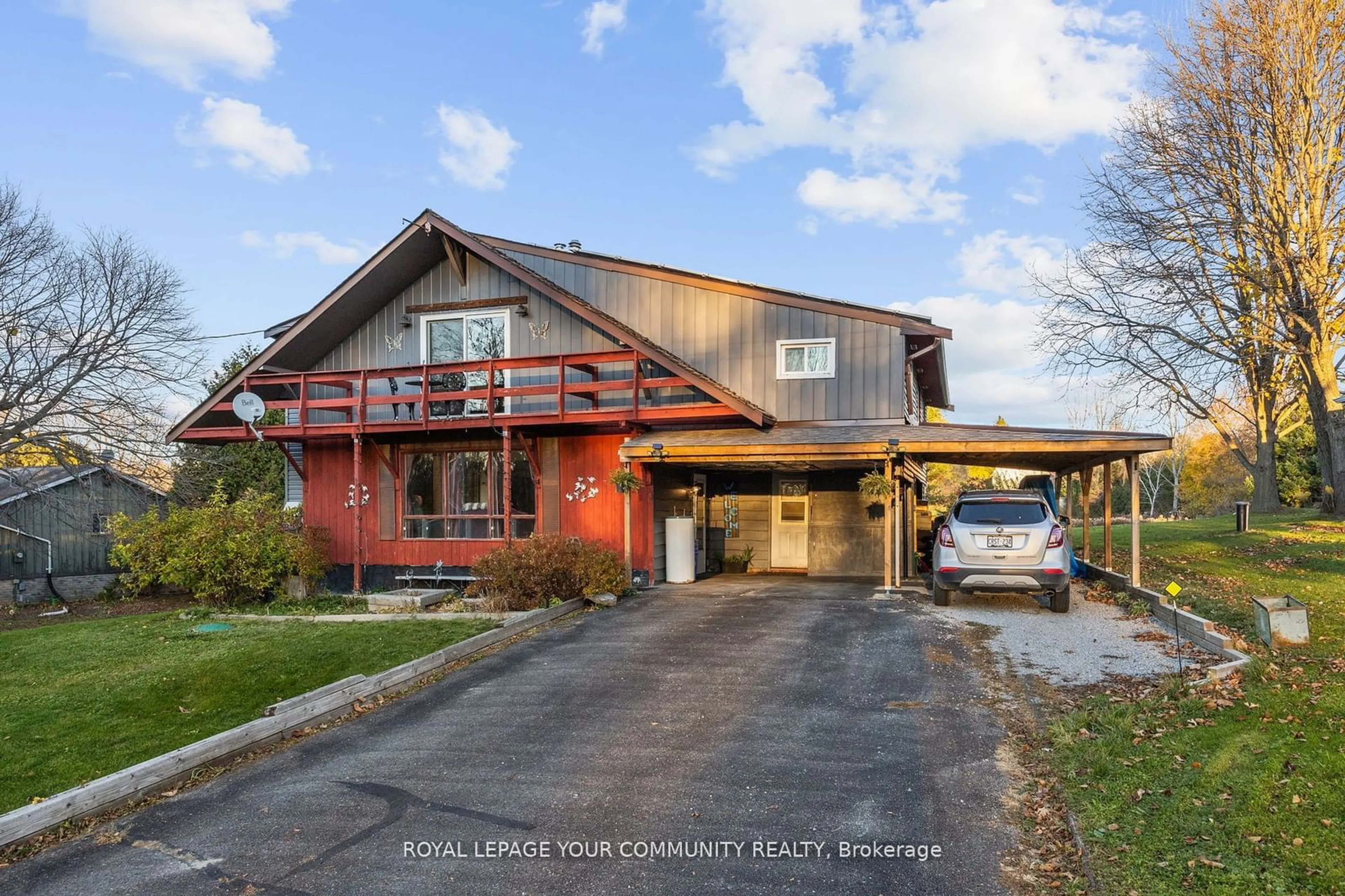 Home with brick exterior material, street for 79 Ball Point Rd, Kawartha Lakes Ontario K0M 2C0