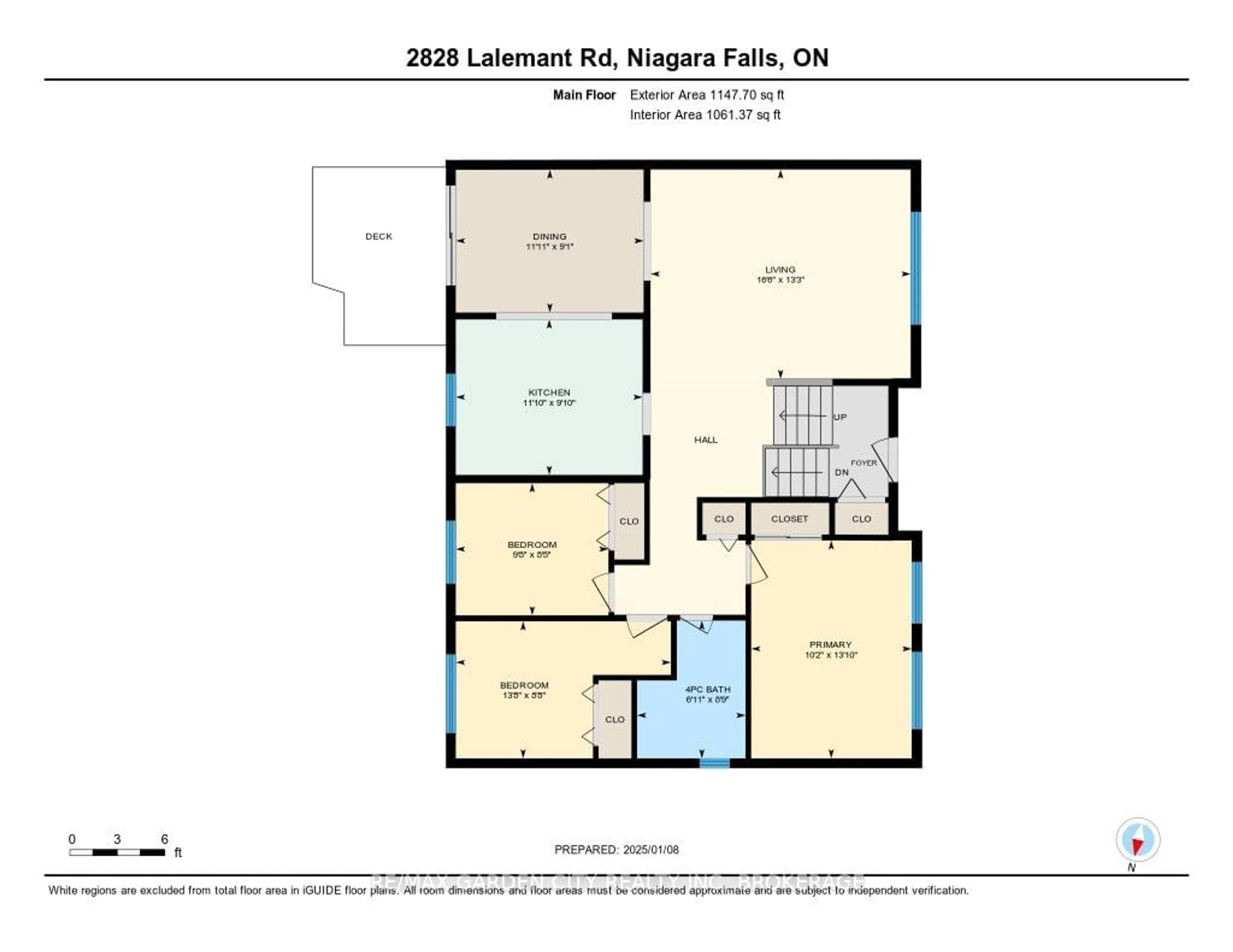 Floor plan for 2828 Lalemant Rd, Niagara Falls Ontario L2J 3Z4