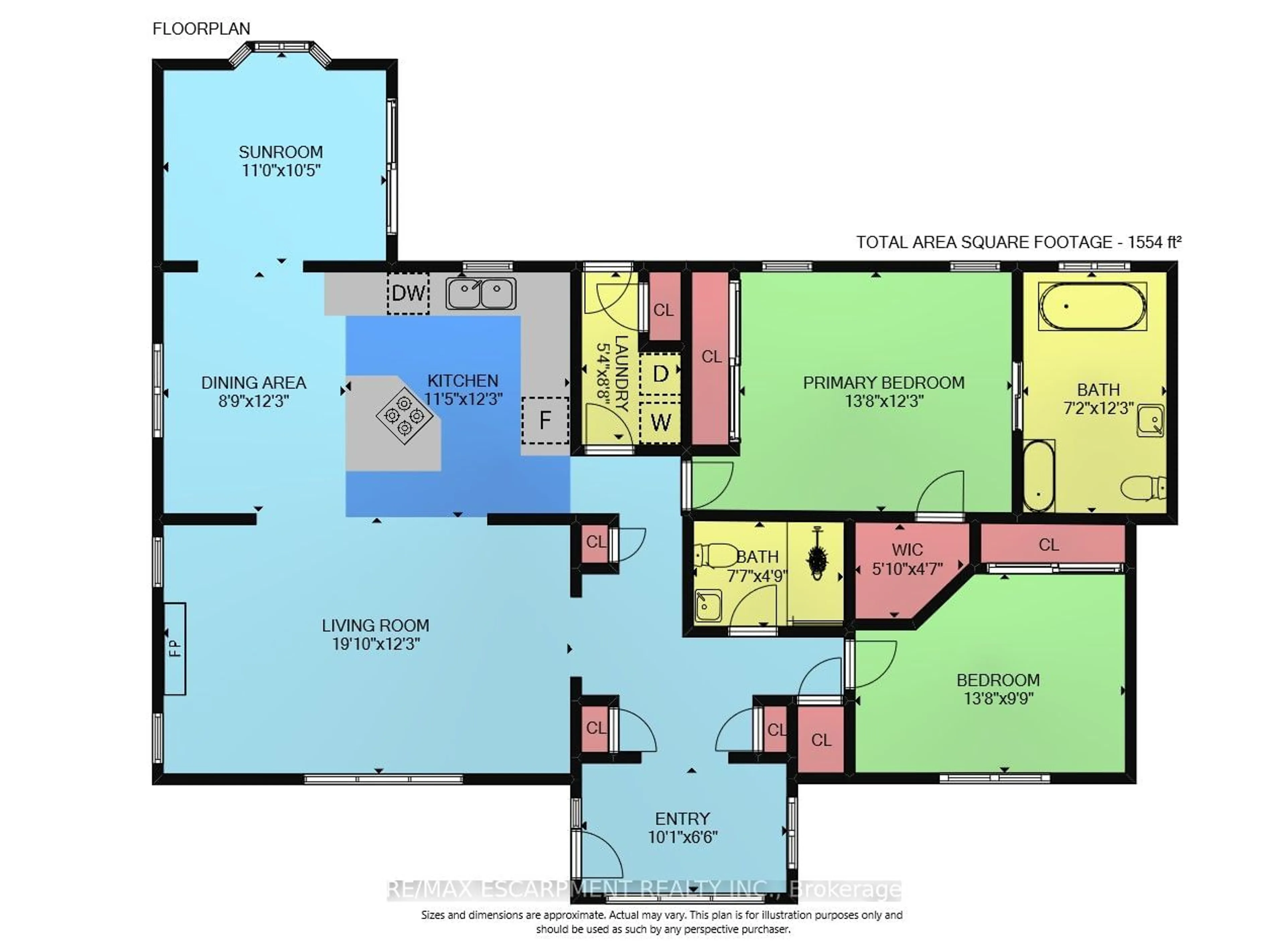 Floor plan for 3033 Townline Rd #310, Fort Erie Ontario L0S 1S1