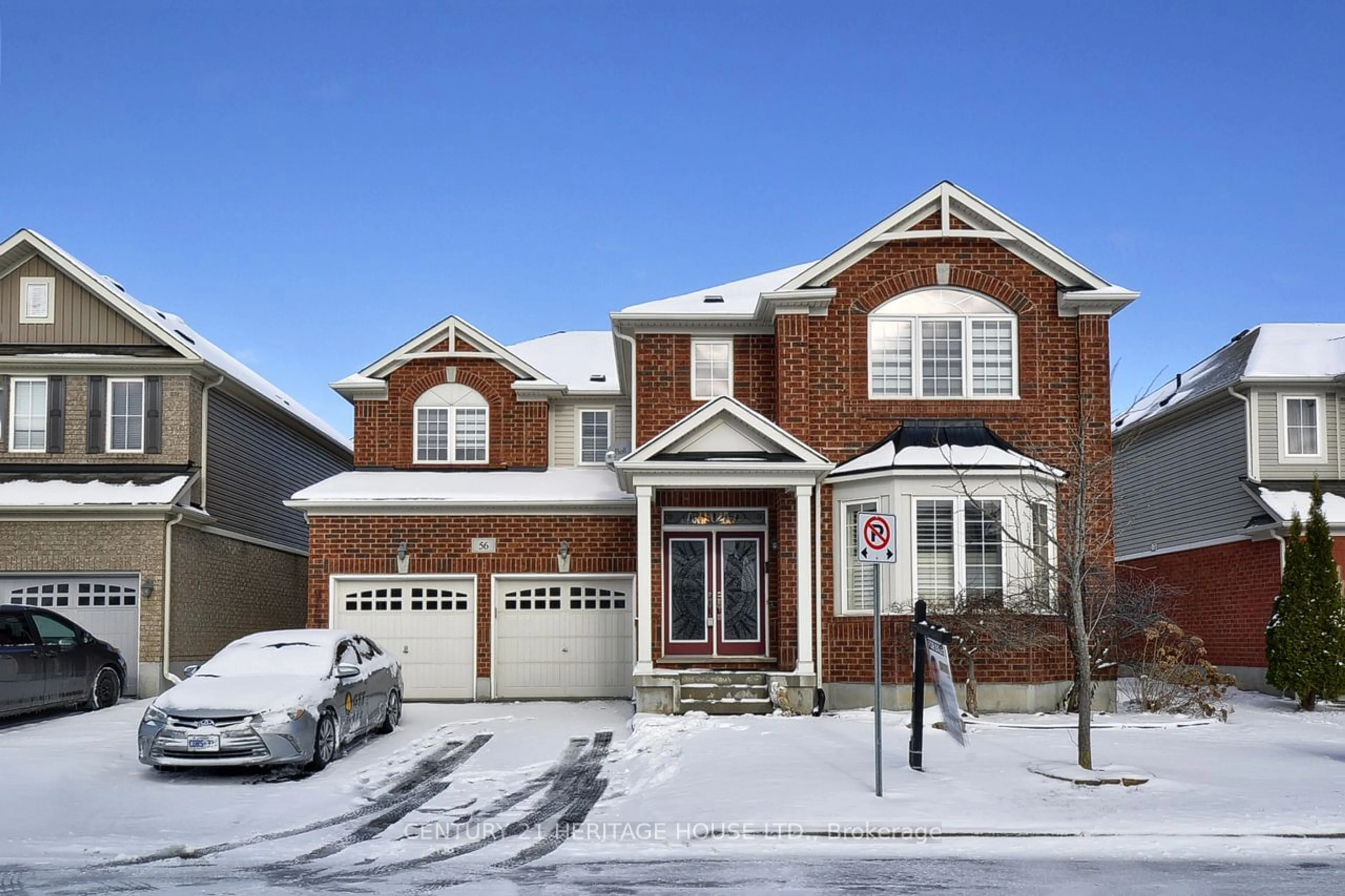 Home with brick exterior material, street for 56 Henwood Dr, Cambridge Ontario N3C 0B8