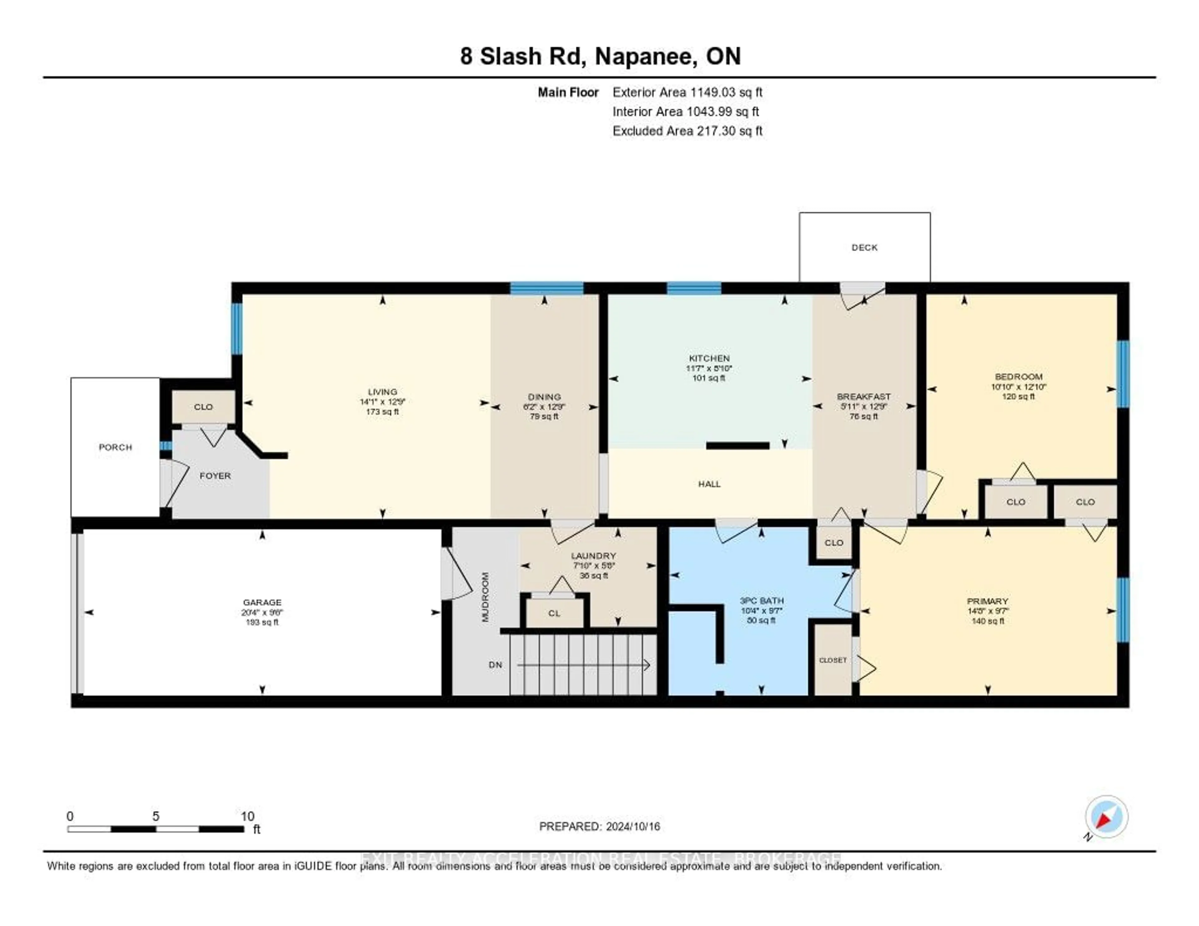 Floor plan for 8 Slash Rd, Greater Napanee Ontario K7R 2Z7