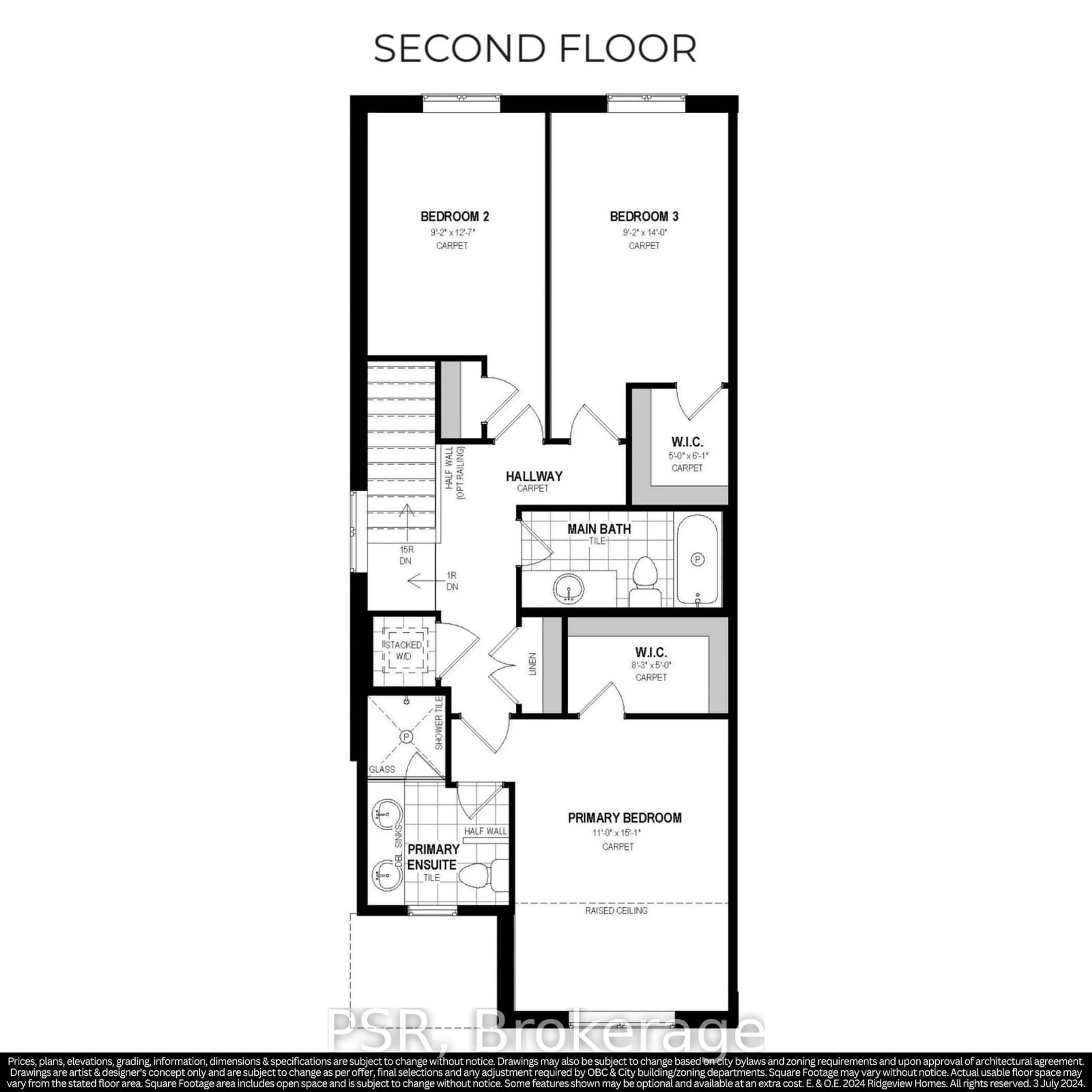 Floor plan for Lot B9 Rivergreen Cres, Cambridge Ontario N1S 0E3