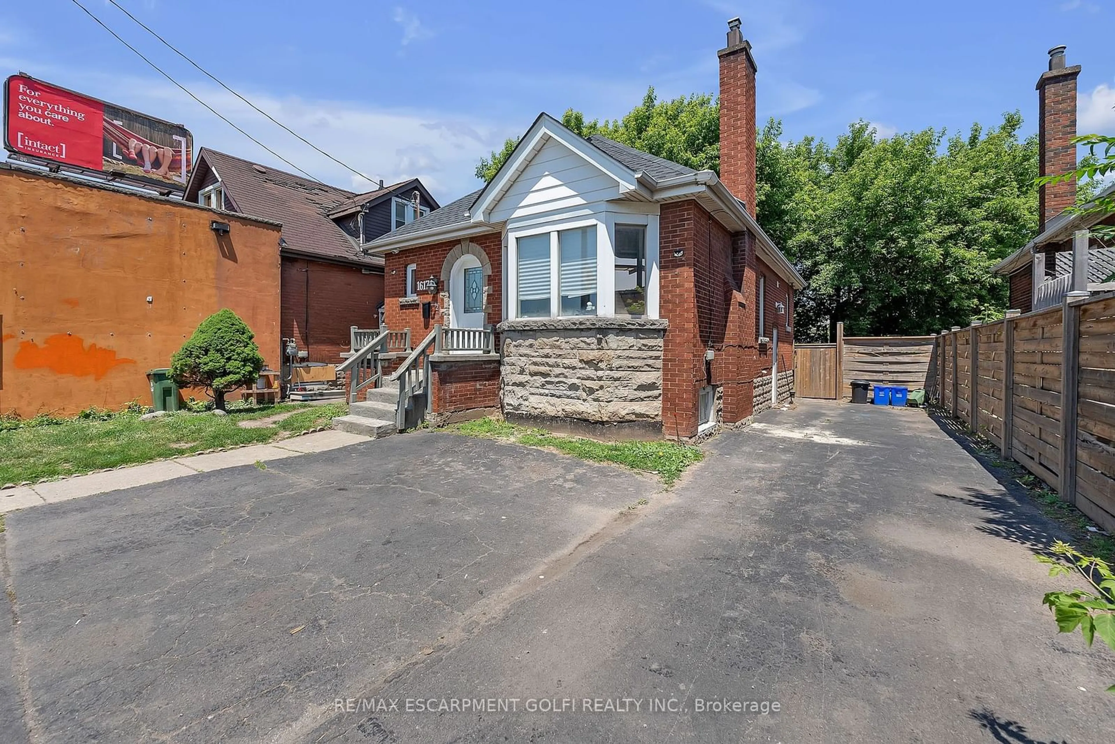 Home with brick exterior material, street for 1617 Main St, Hamilton Ontario L8H 1C4