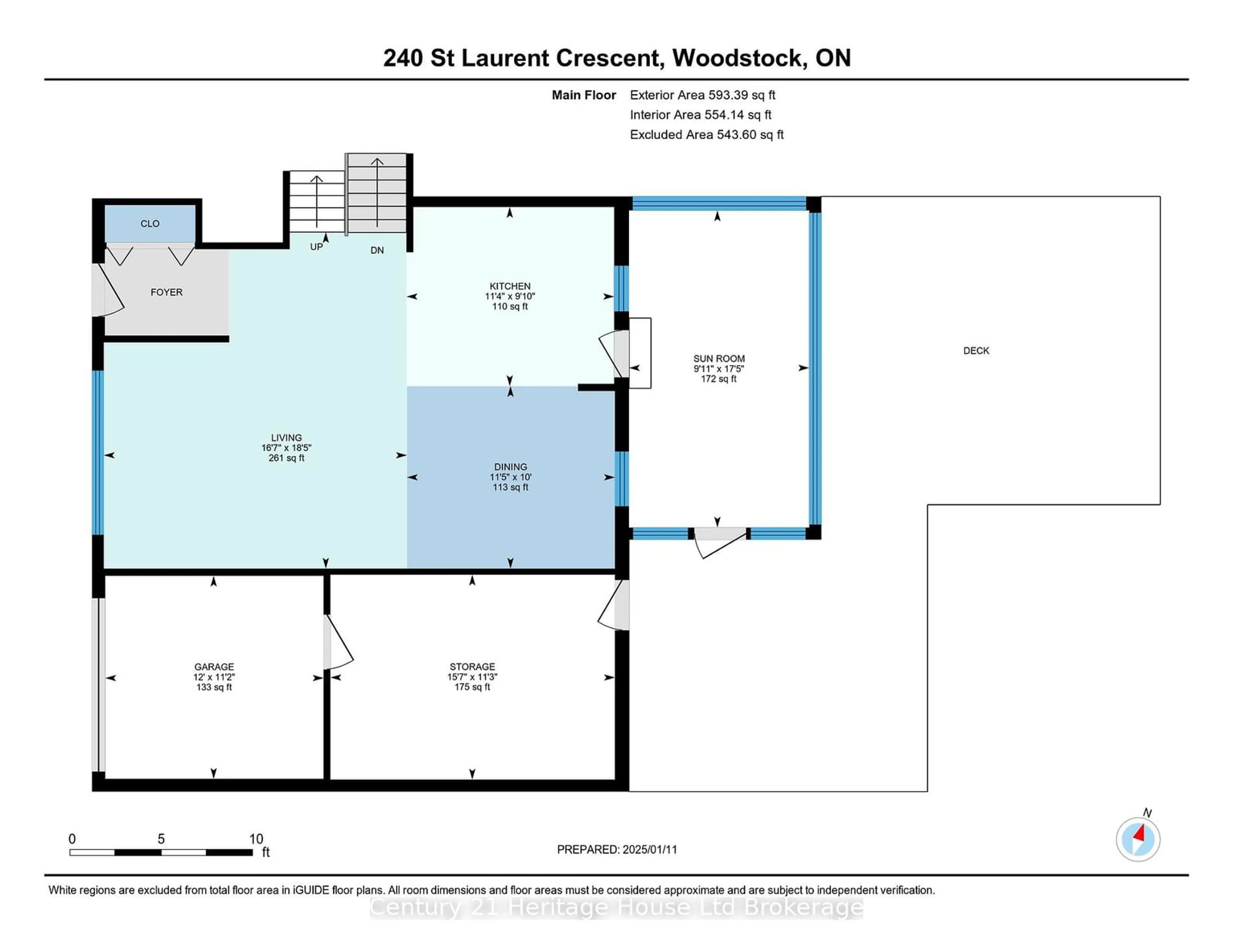 Floor plan for 240 St Laurent Cres, Woodstock Ontario N4S 7T7