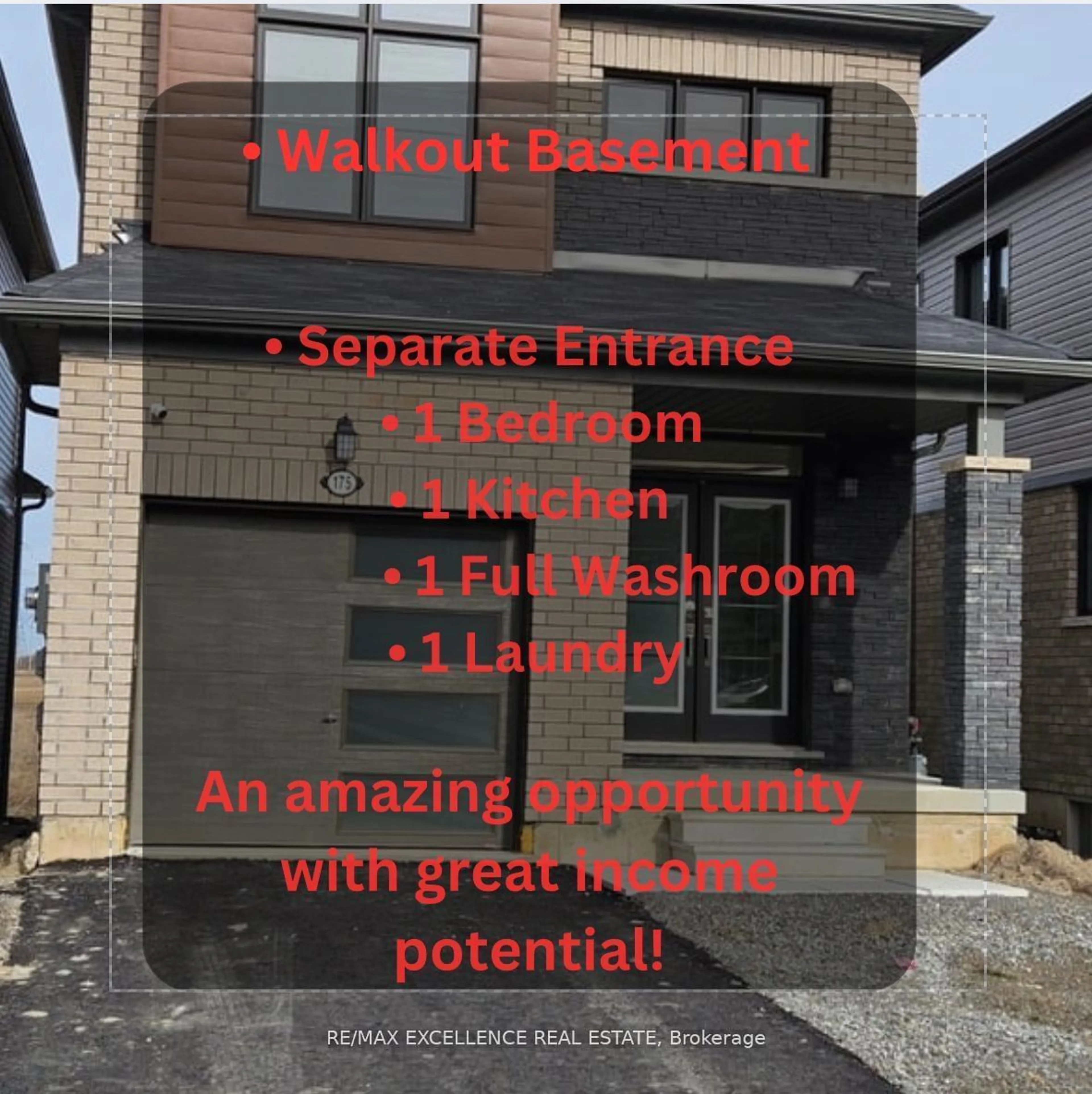 Home with brick exterior material, street for 175 Vanilla Tr, Thorold Ontario L2E 6S4