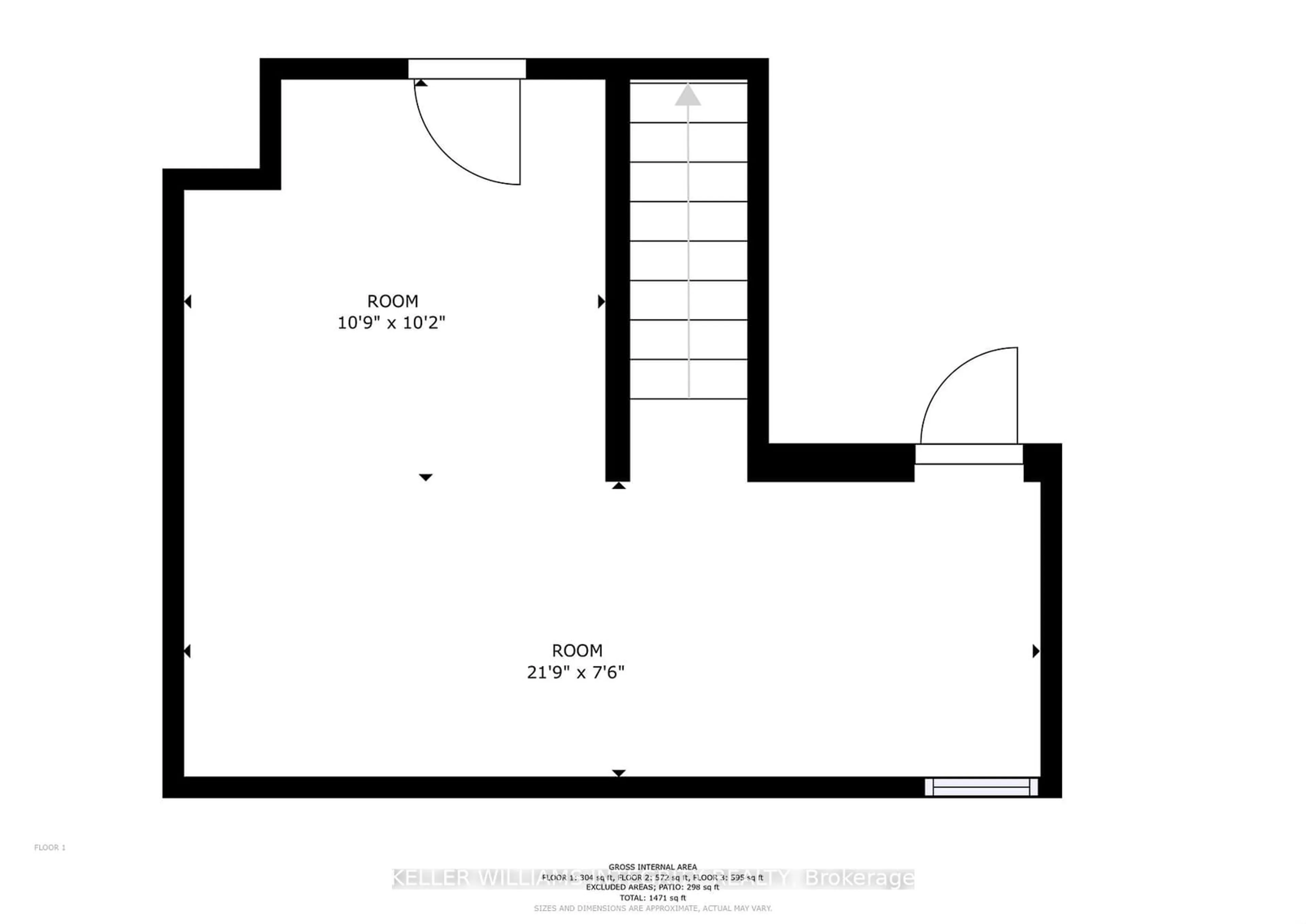 Floor plan for 1664 Rodin Way #29, Orleans - Convent Glen and Area Ontario K1C 4Z2