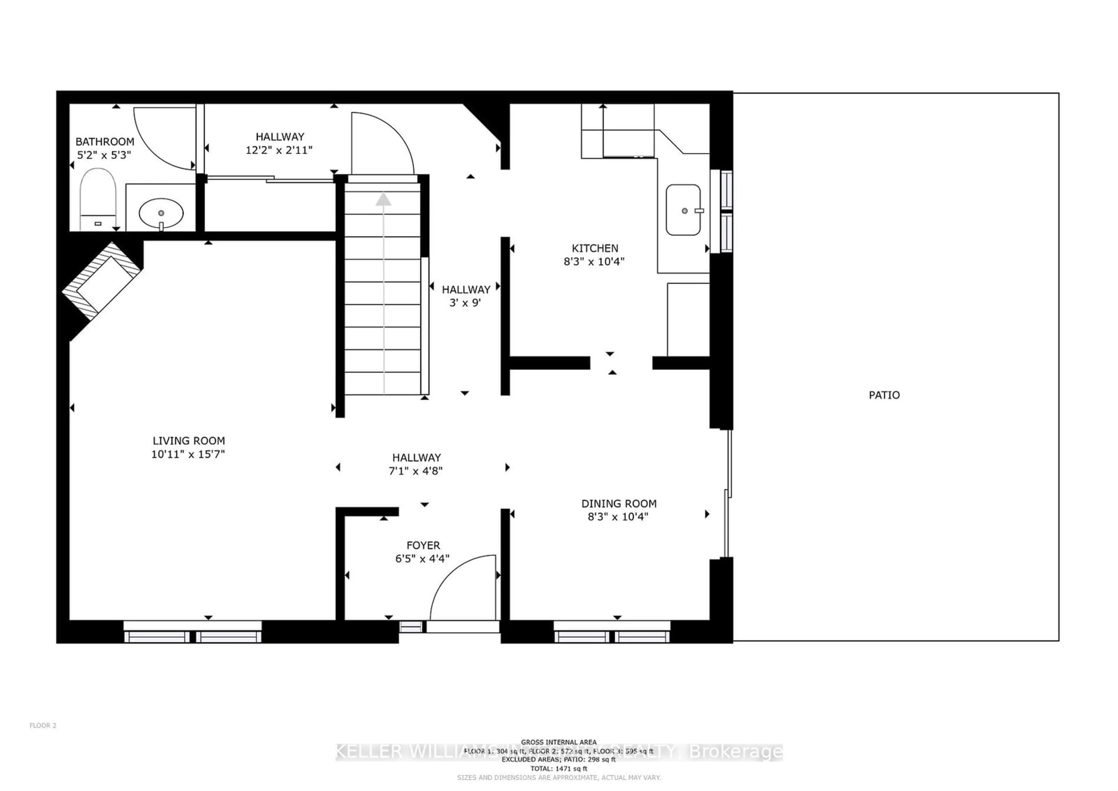 Floor plan for 1664 Rodin Way #29, Orleans - Convent Glen and Area Ontario K1C 4Z2