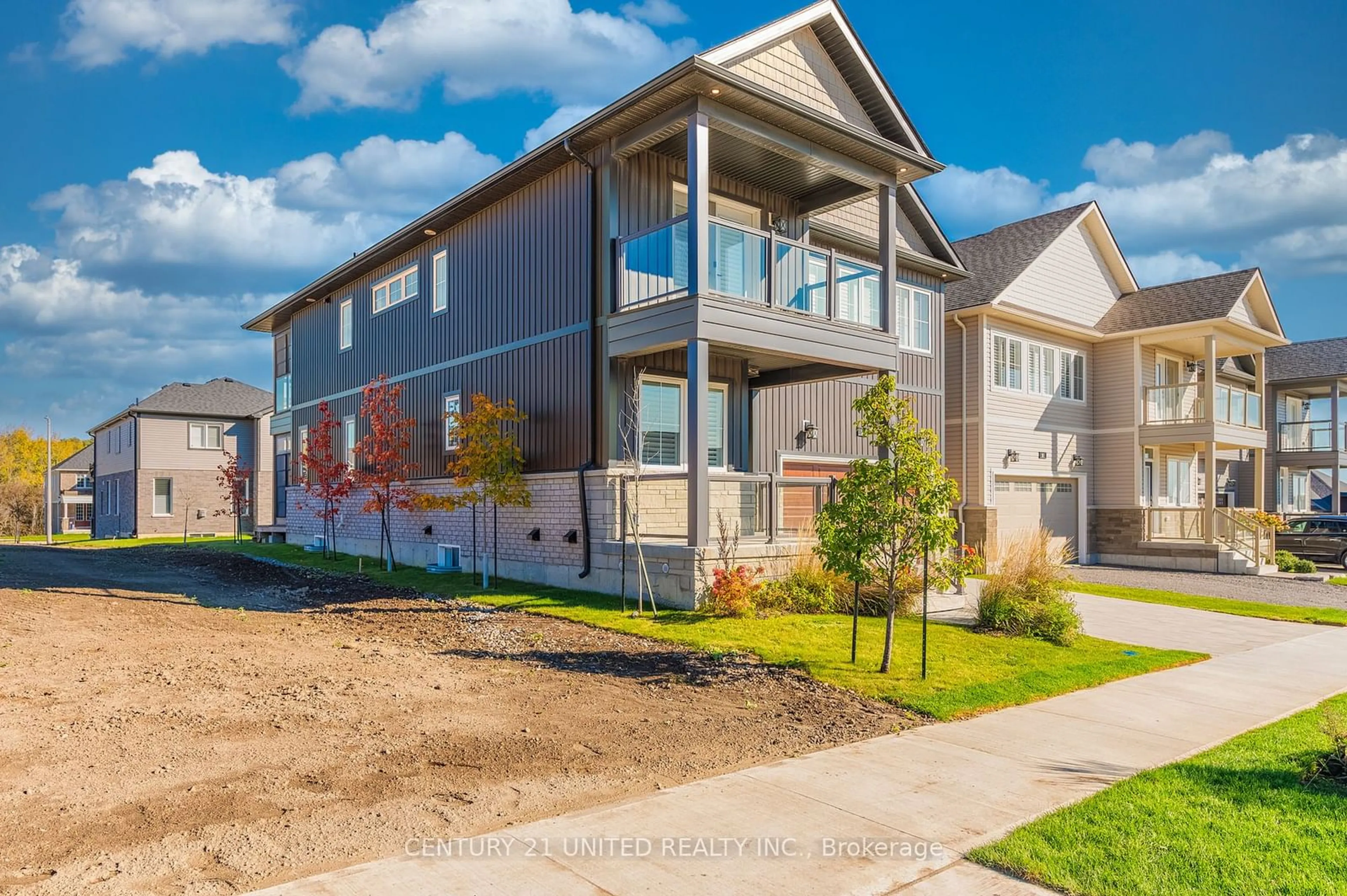 Home with vinyl exterior material, street for 56 York Dr, Smith-Ennismore-Lakefield Ontario K9K 0G3