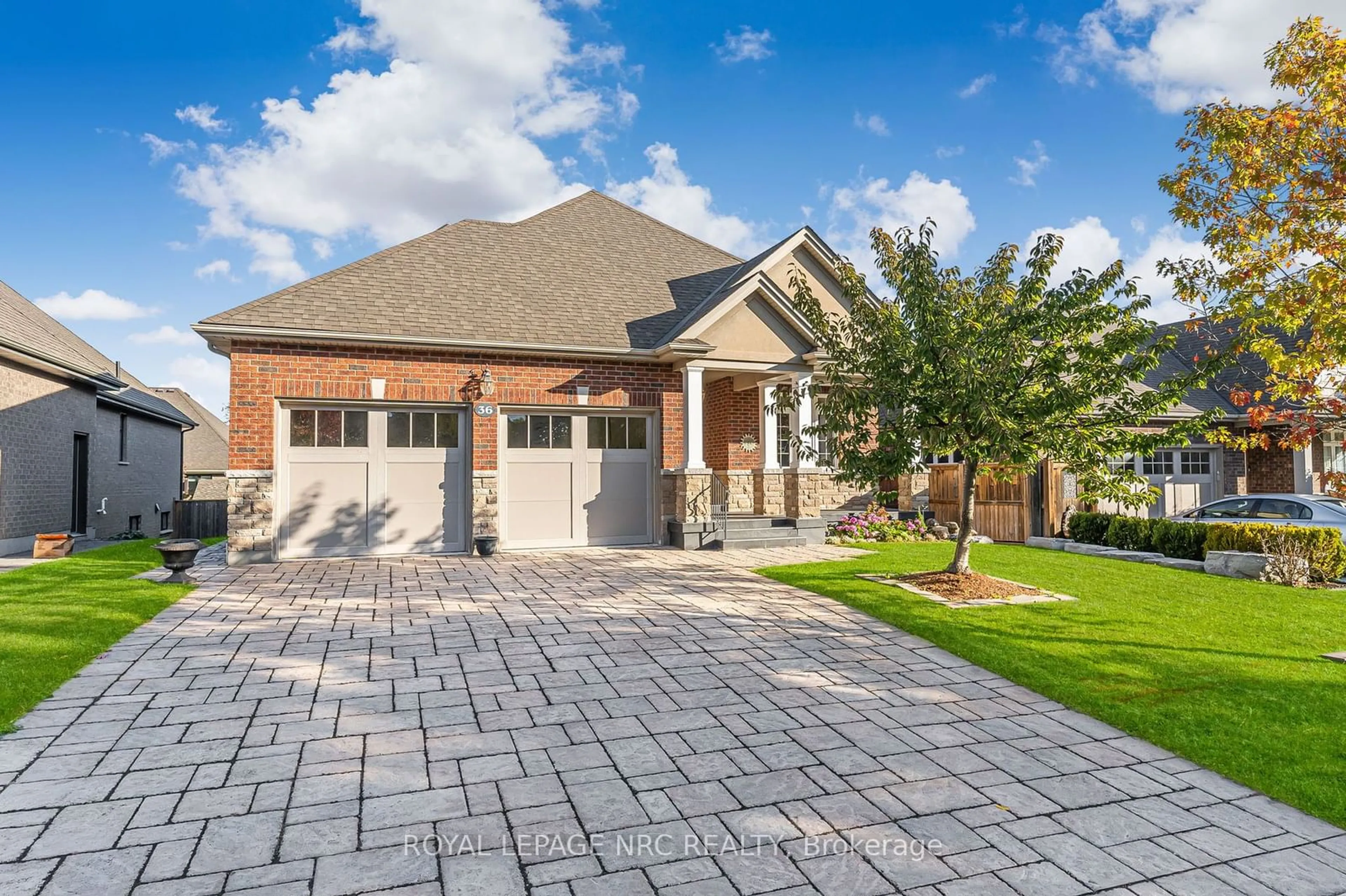 Home with brick exterior material, street for 36 HICKORY Ave, Niagara-on-the-Lake Ontario L0S 1J1