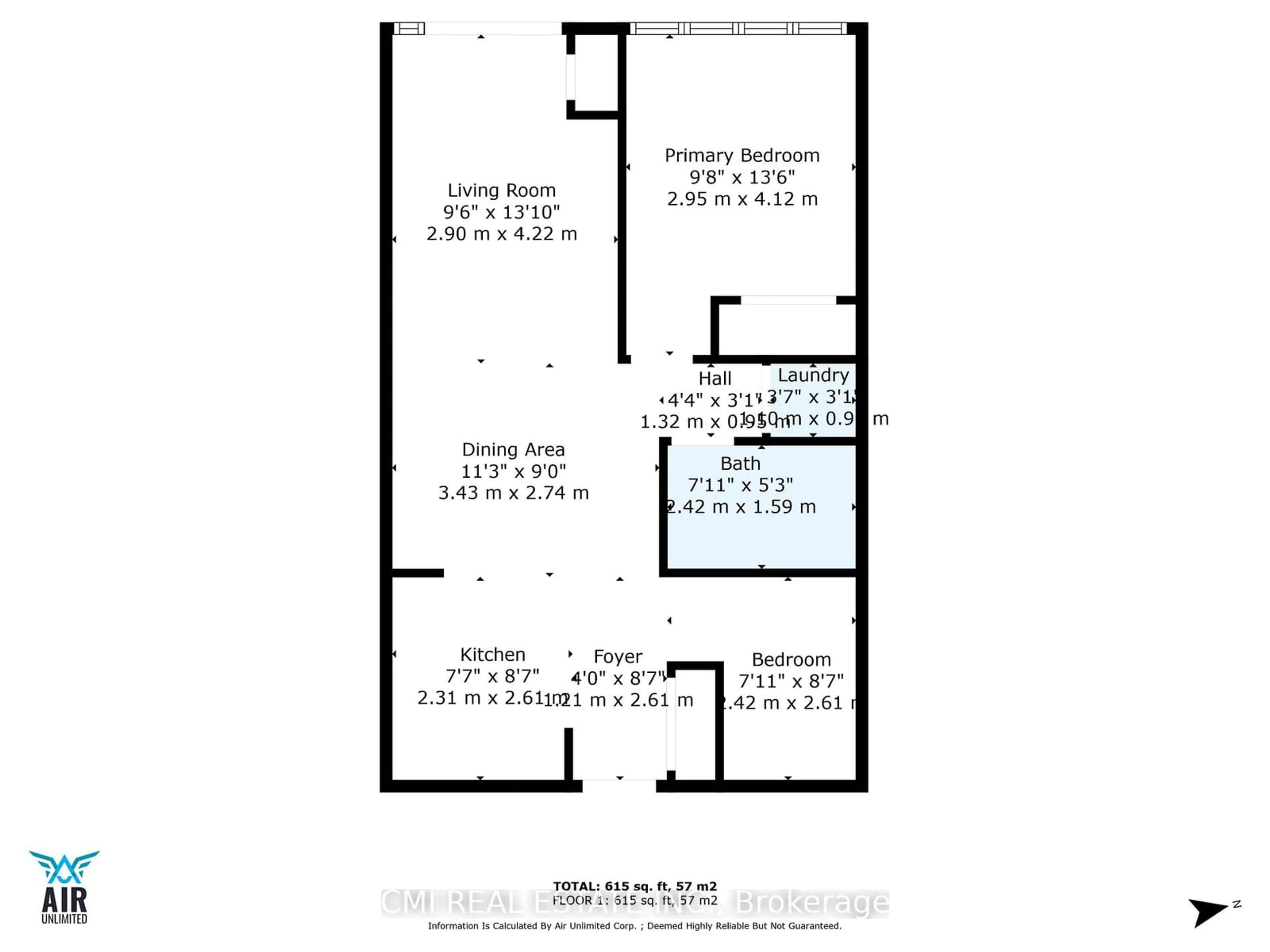 Floor plan for 128 King St #807, Waterloo Ontario N2J 0E9