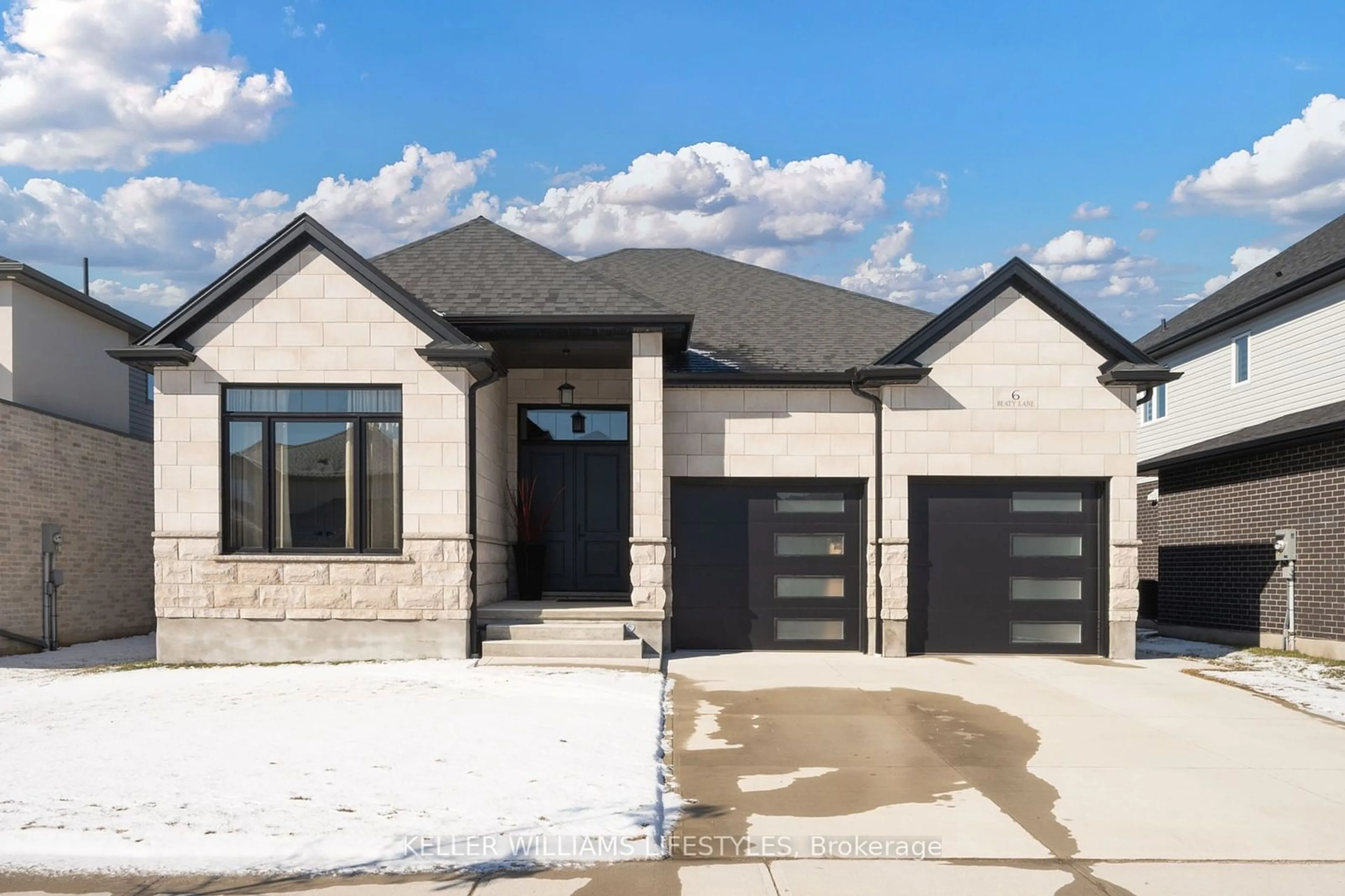 Home with brick exterior material, street for 6 Beaty Lane, Zorra Ontario N0M 2M0