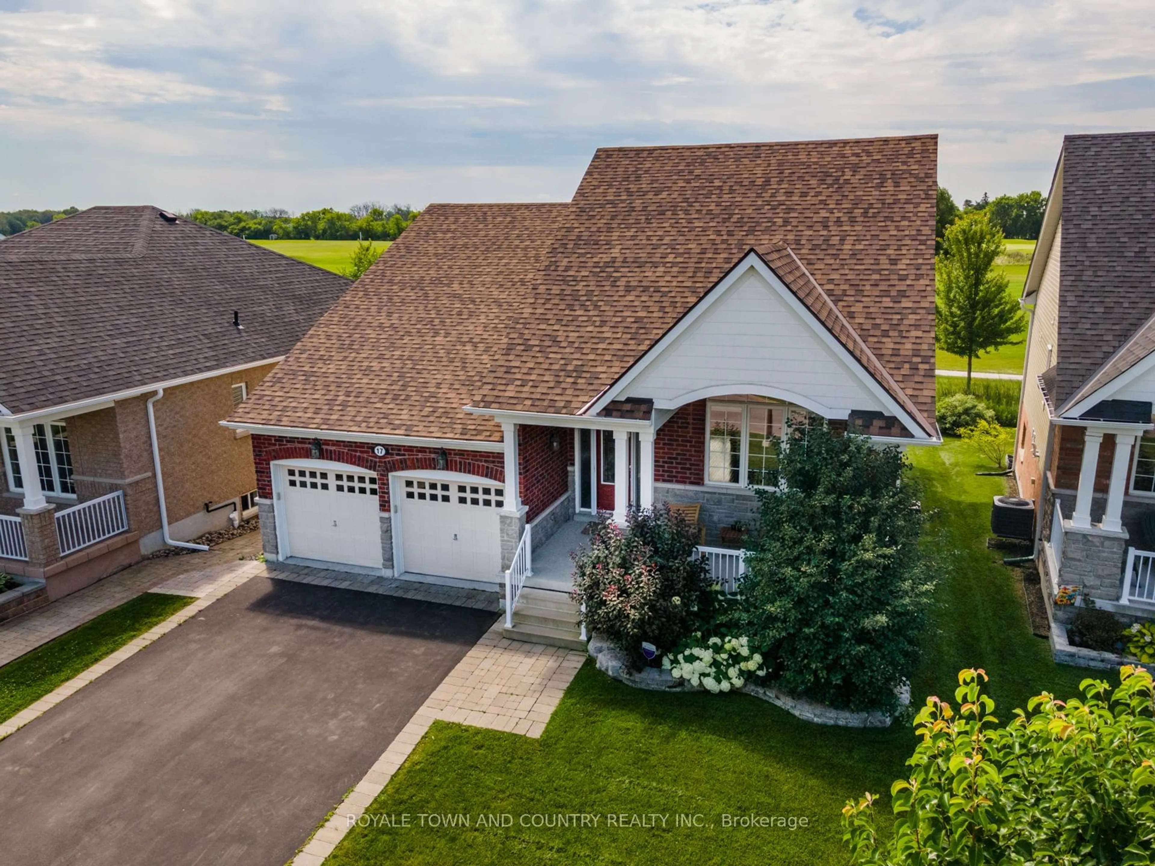 A pic from outside/outdoor area/front of a property/back of a property/a pic from drone, street for 17 Logan Lane, Kawartha Lakes Ontario K9V 0L3