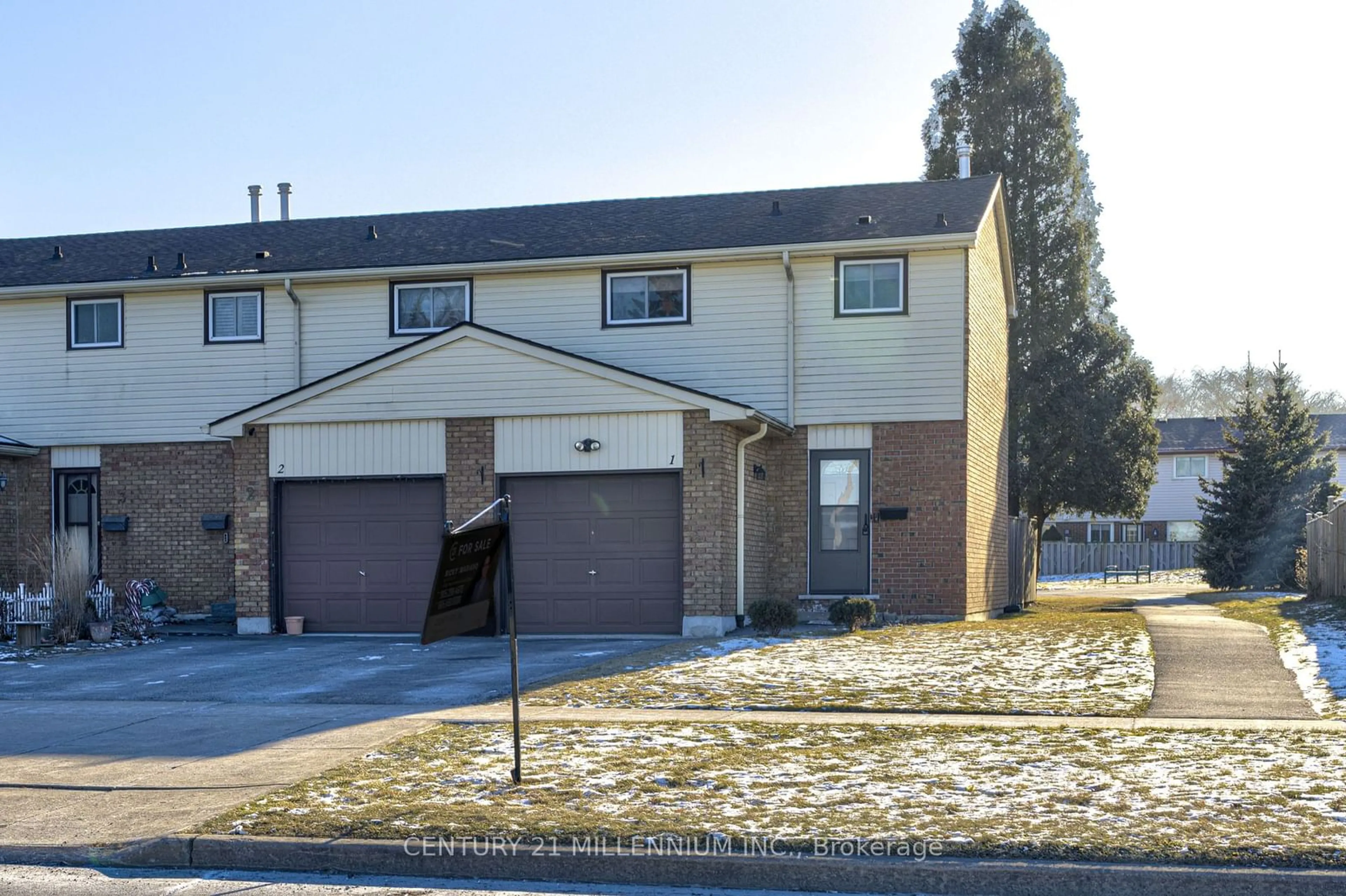 A pic from outside/outdoor area/front of a property/back of a property/a pic from drone, street for 1350 Limeridge Rd #1, Hamilton Ontario L8W 1L6