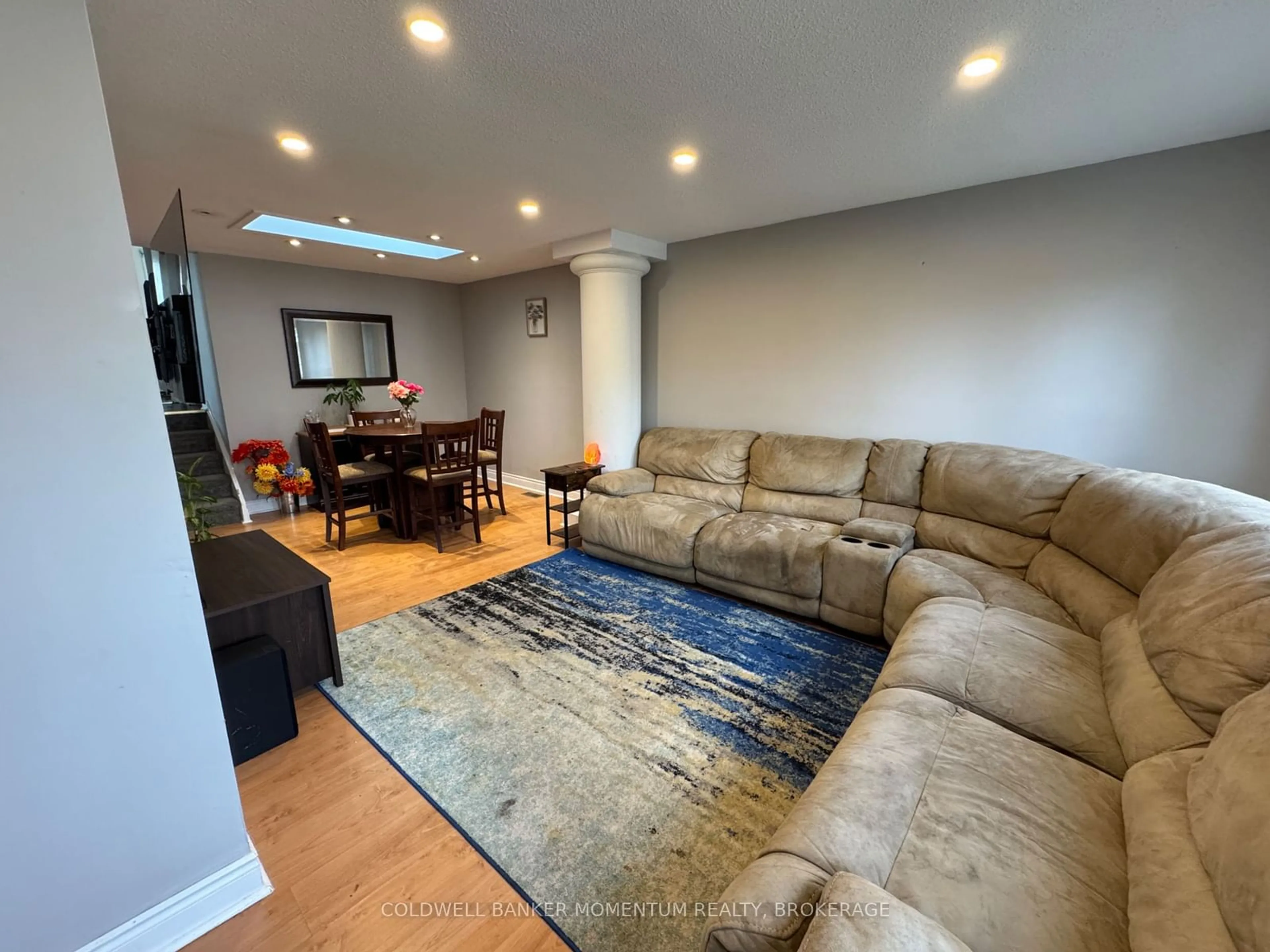 Living room with furniture, unknown for 22 1/2 Durham Dr, St. Catharines Ontario L2M 1B9