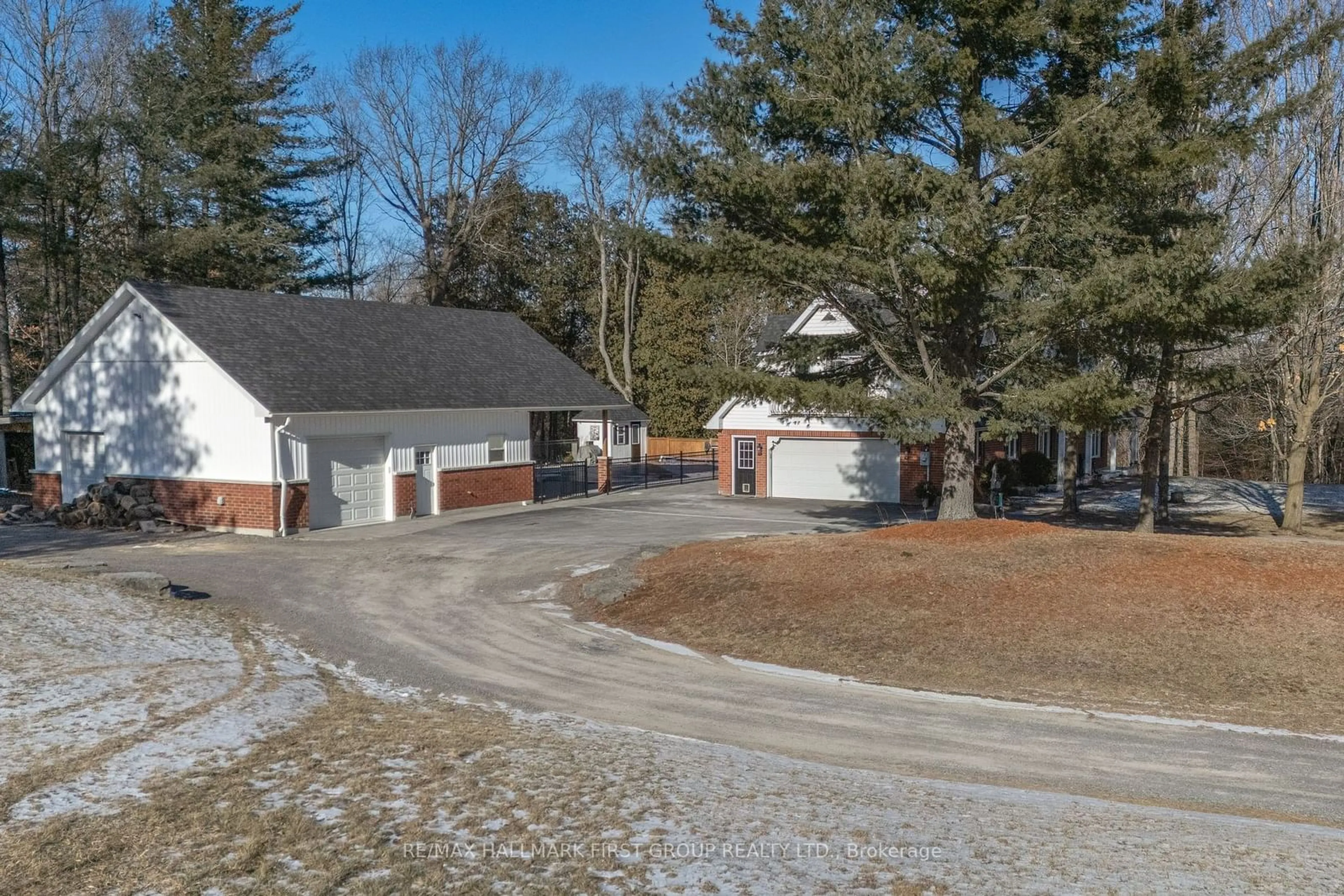 A pic from outside/outdoor area/front of a property/back of a property/a pic from drone, street for 576 2nd Dug Hill Rd, Quinte West Ontario K8V 0B7