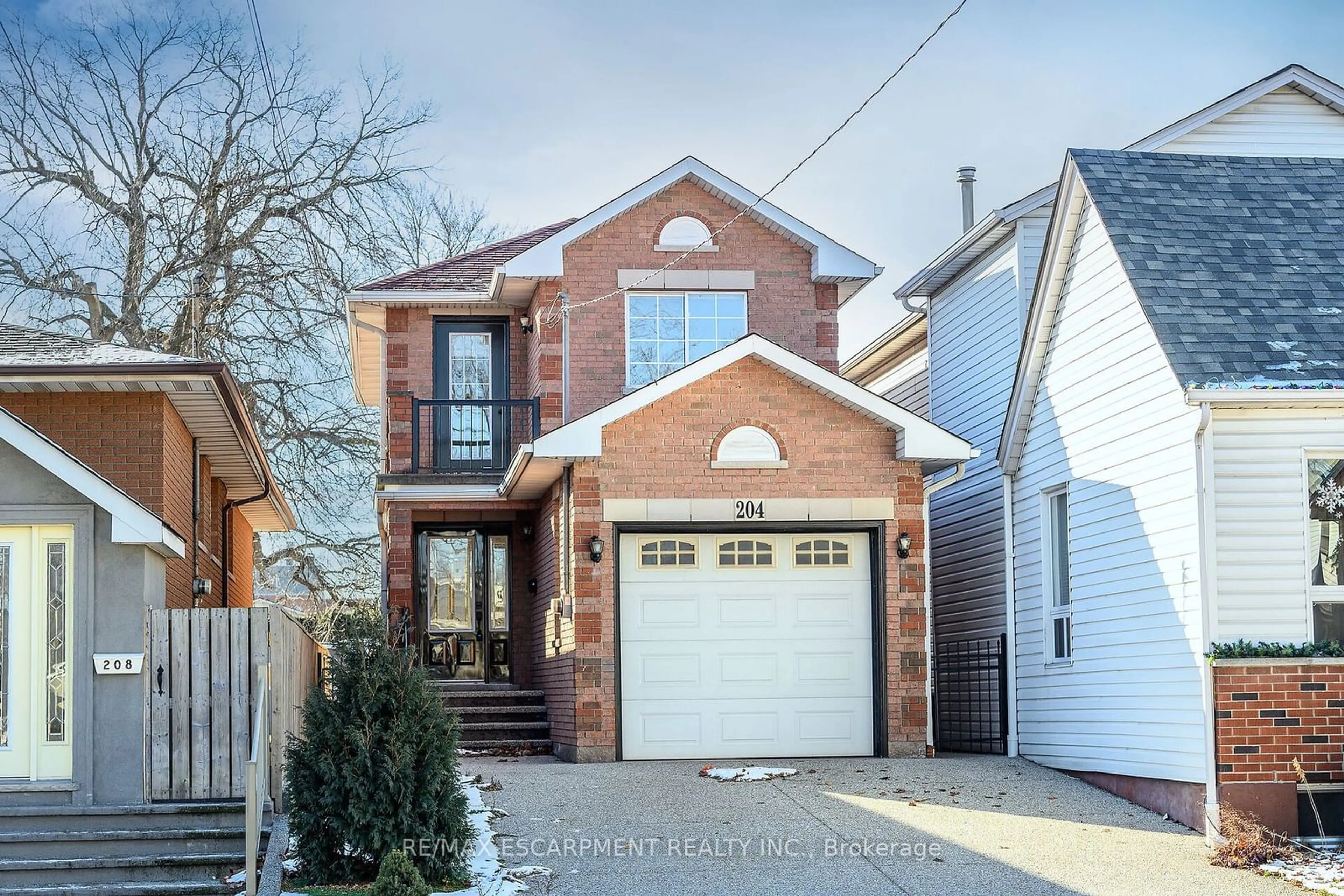 Home with brick exterior material, street for 204 Picton St, Hamilton Ontario L8L 3W9