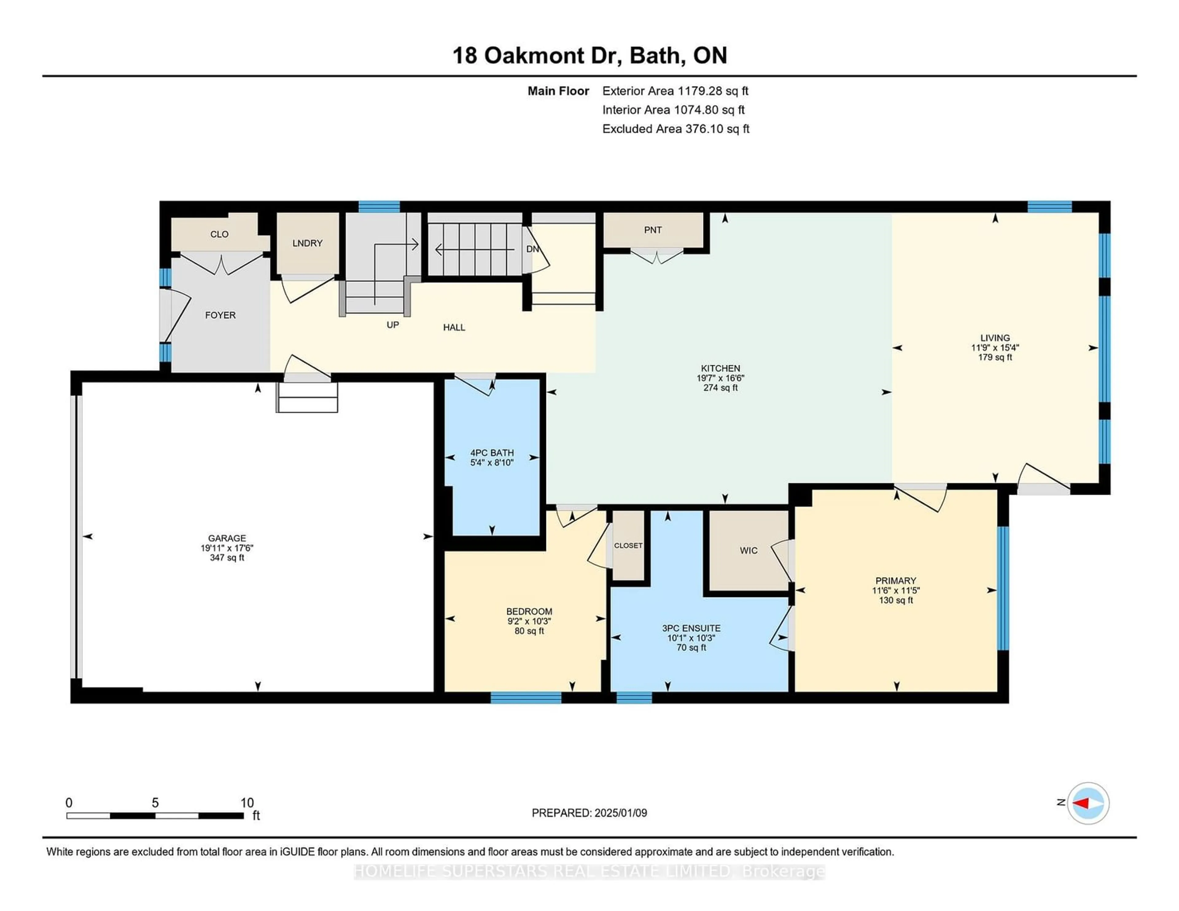 Floor plan for 18 Oakmont Dr, Loyalist Ontario K0H 1G0