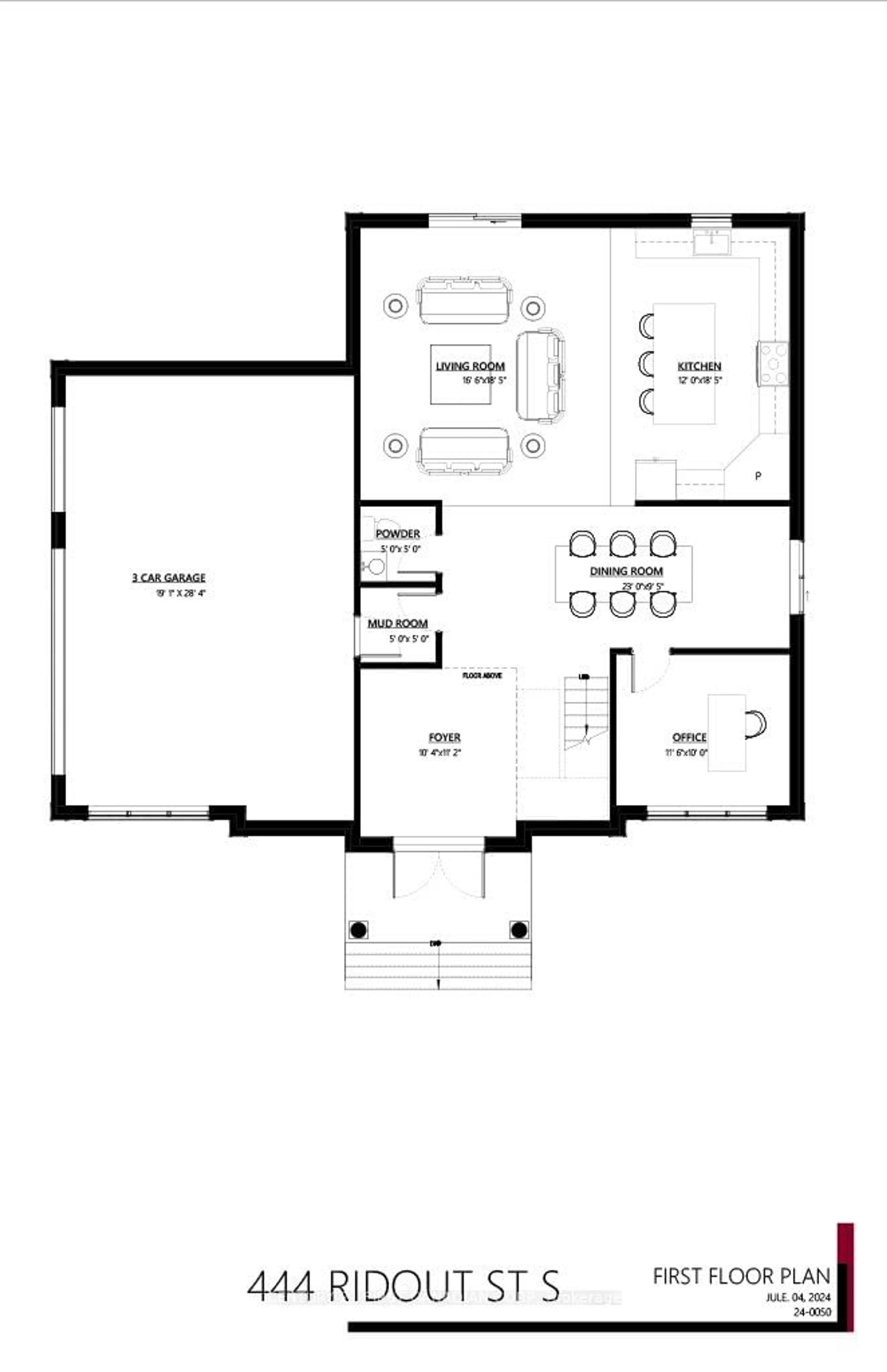 Floor plan for 444 Ridout St, London Ontario N6C 4A1