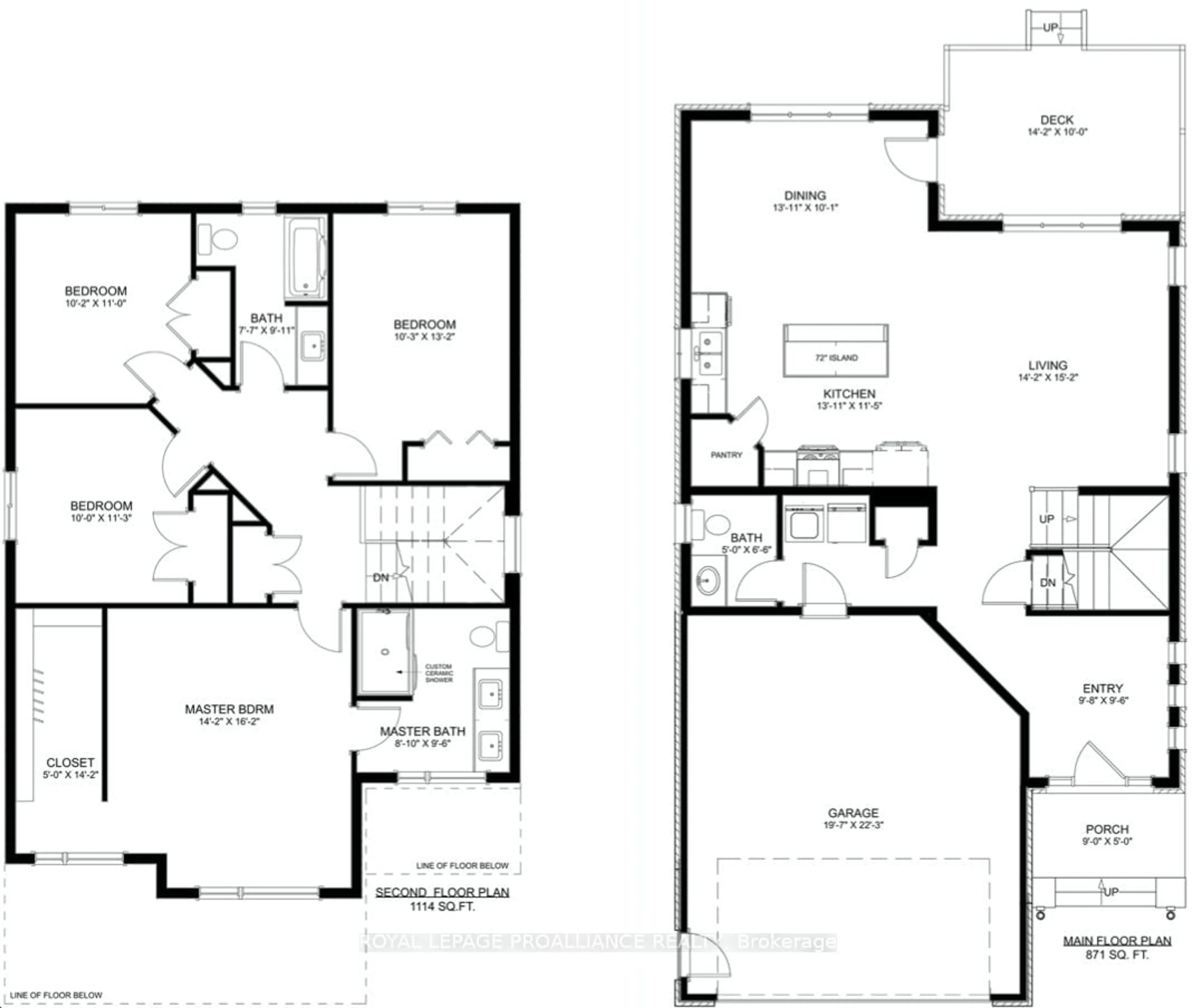 Floor plan for 17 Horton Crt, Belleville Ontario K8P 0H3