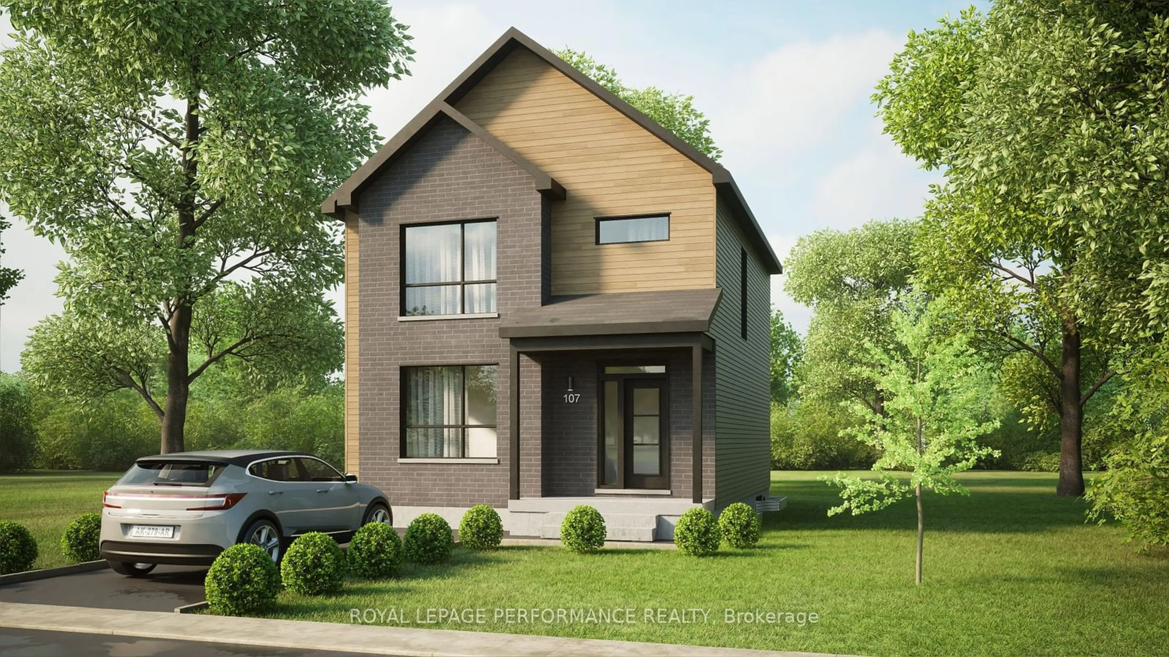 Home with brick exterior material, street for Lot 7C Juniper St, The Nation Ontario K0A 2M0