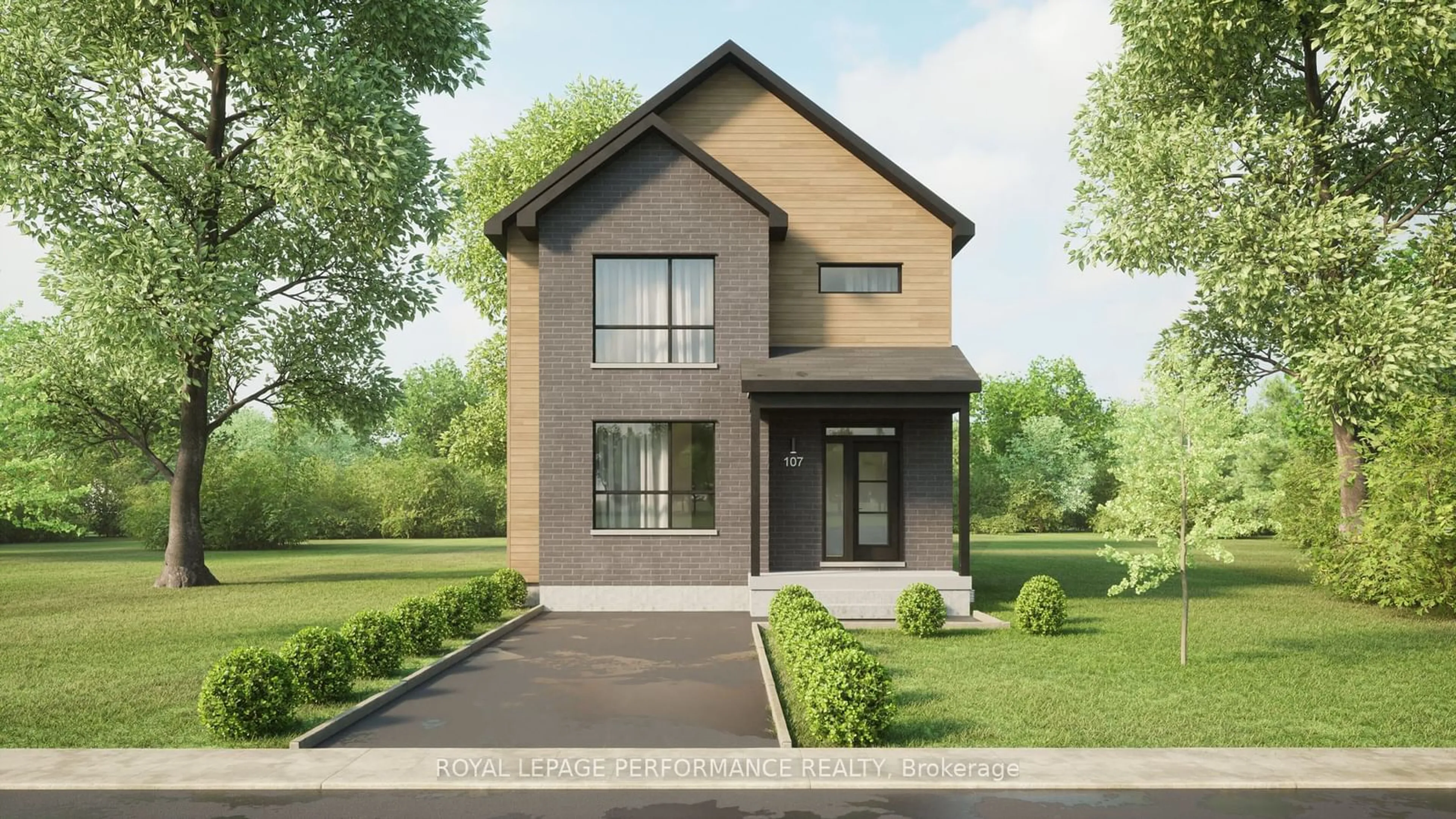 Home with brick exterior material, street for Lot 7C Juniper St, The Nation Ontario K0A 2M0