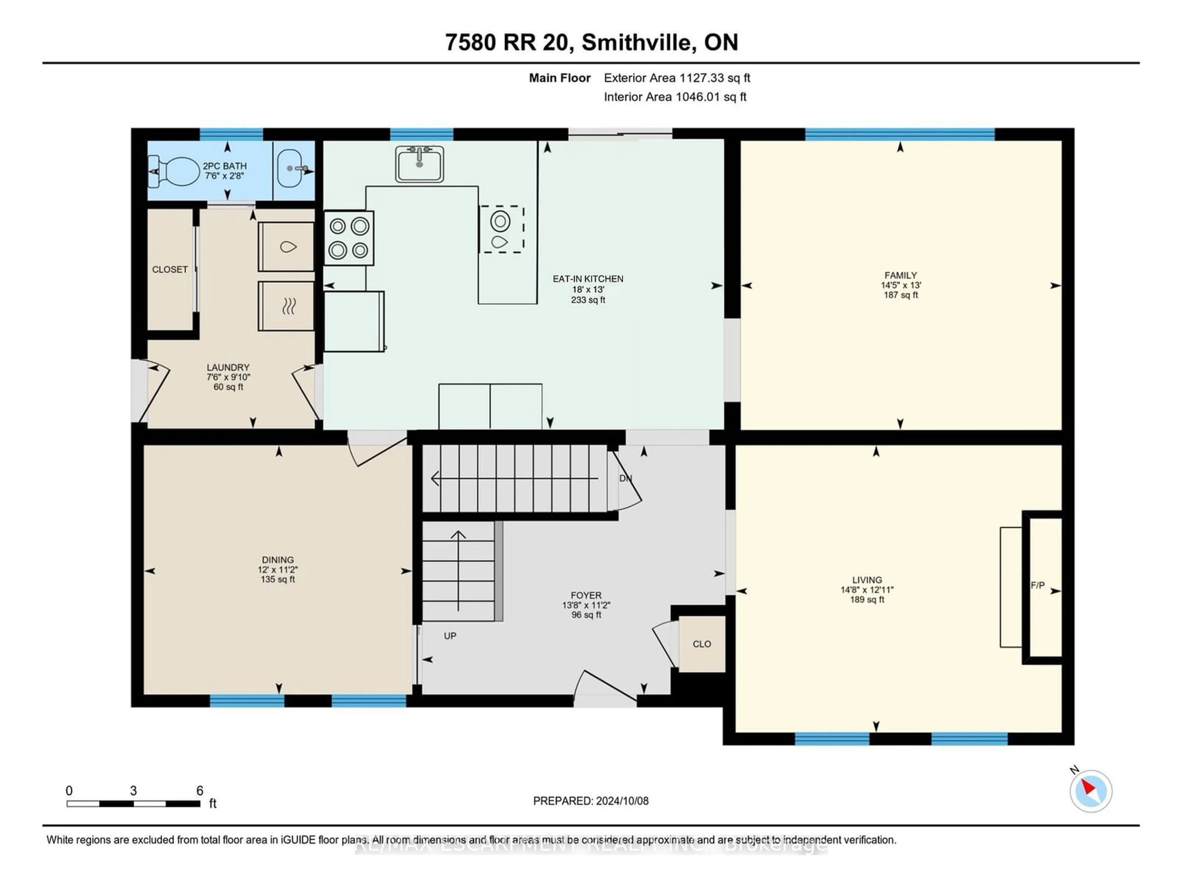 Floor plan for 7580 Regional 20 Rd, West Lincoln Ontario L0R 2A0