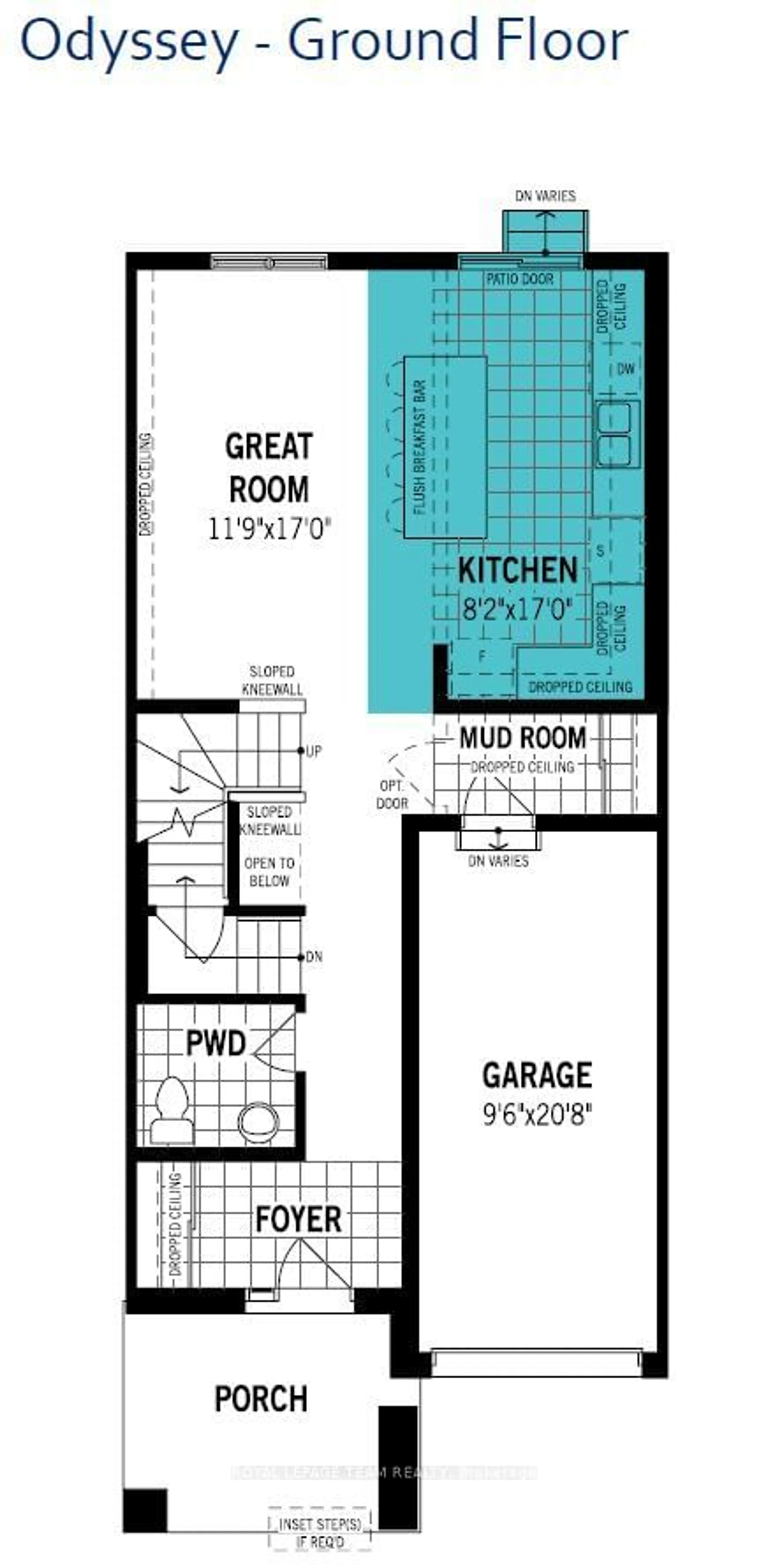 Floor plan for 623 Keatons Way, North Grenville Ontario K0G 1J0