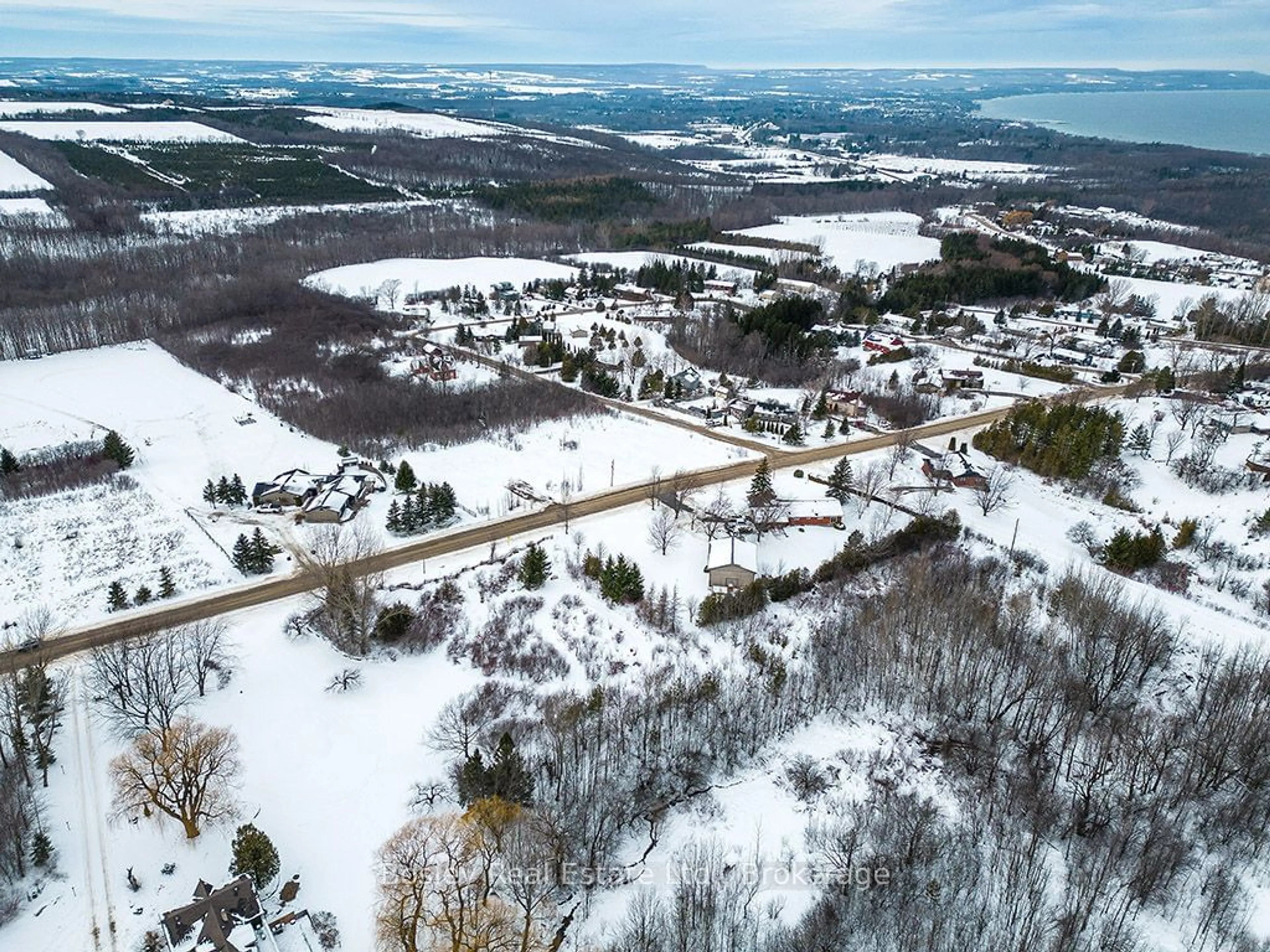 A pic from outside/outdoor area/front of a property/back of a property/a pic from drone, unknown for PT83 Third Line, Meaford Ontario N4L 1W7