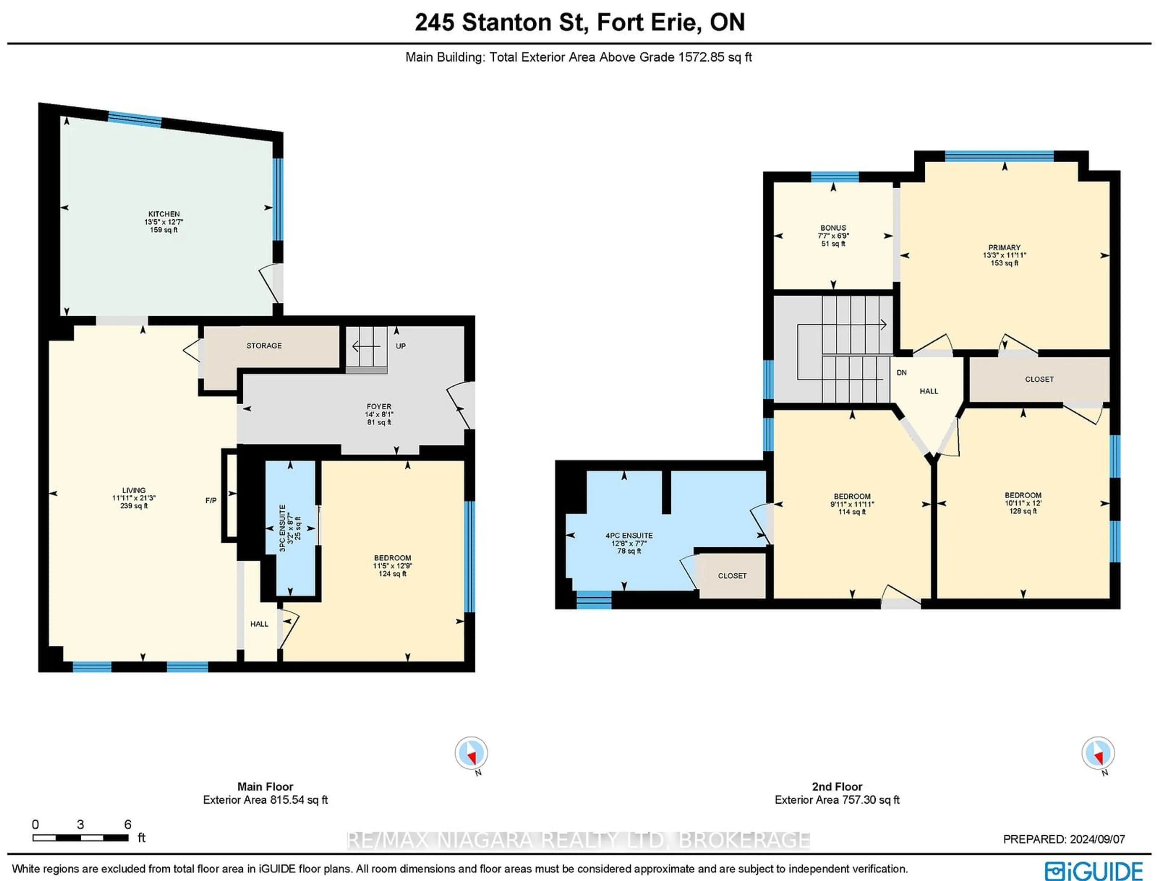 Floor plan for 245 STANTON St, Fort Erie Ontario L2A 3N8