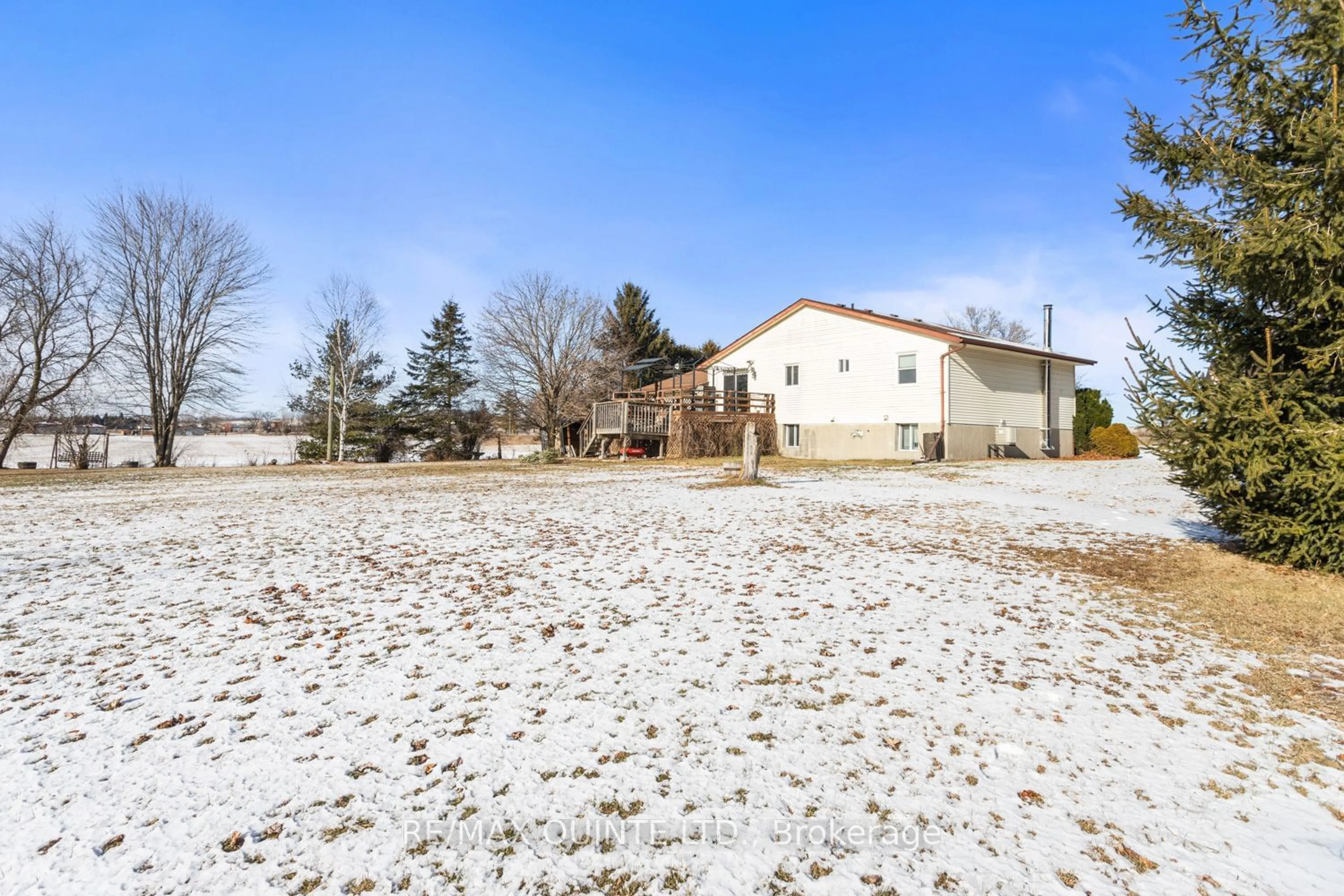 A pic from outside/outdoor area/front of a property/back of a property/a pic from drone, unknown for 283 Hoards Rd, Stirling-Rawdon Ontario K0K 3E0