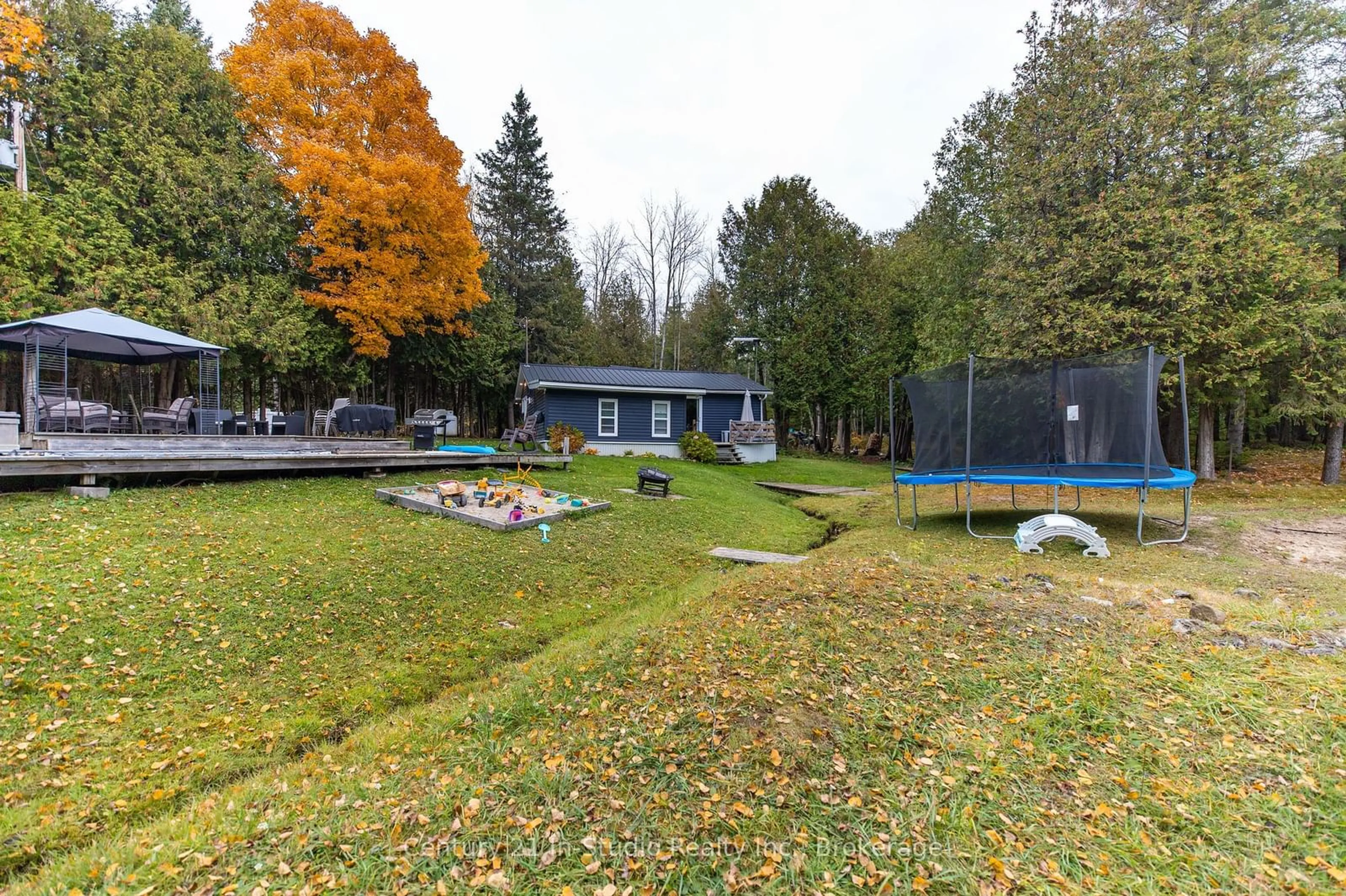 A pic from outside/outdoor area/front of a property/back of a property/a pic from drone, forest/trees view for 574251 SIDEROAD 40, West Grey Ontario N0C 1H0