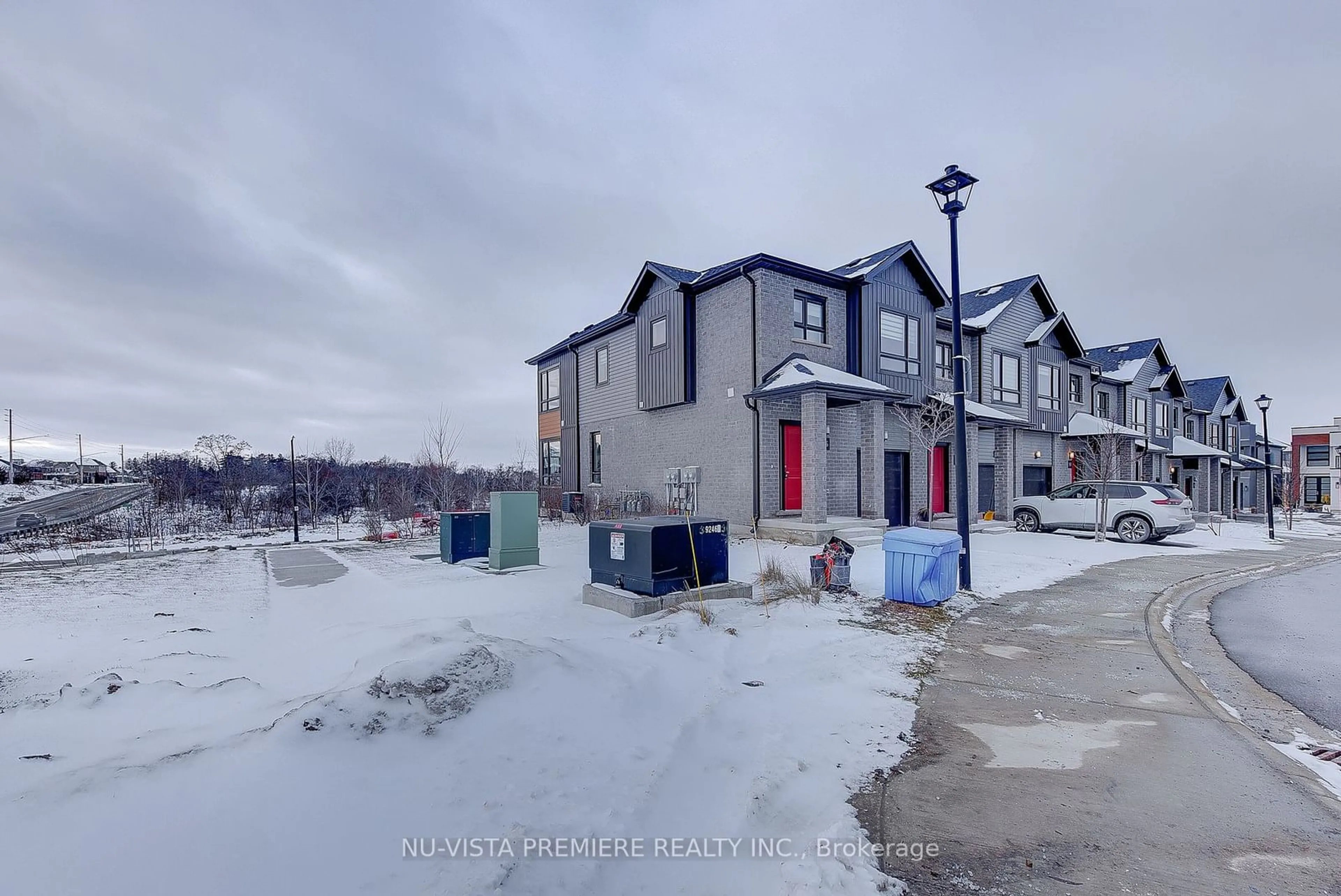 A pic from outside/outdoor area/front of a property/back of a property/a pic from drone, street for 86 Canvas Way, London Ontario N5X 3Z1