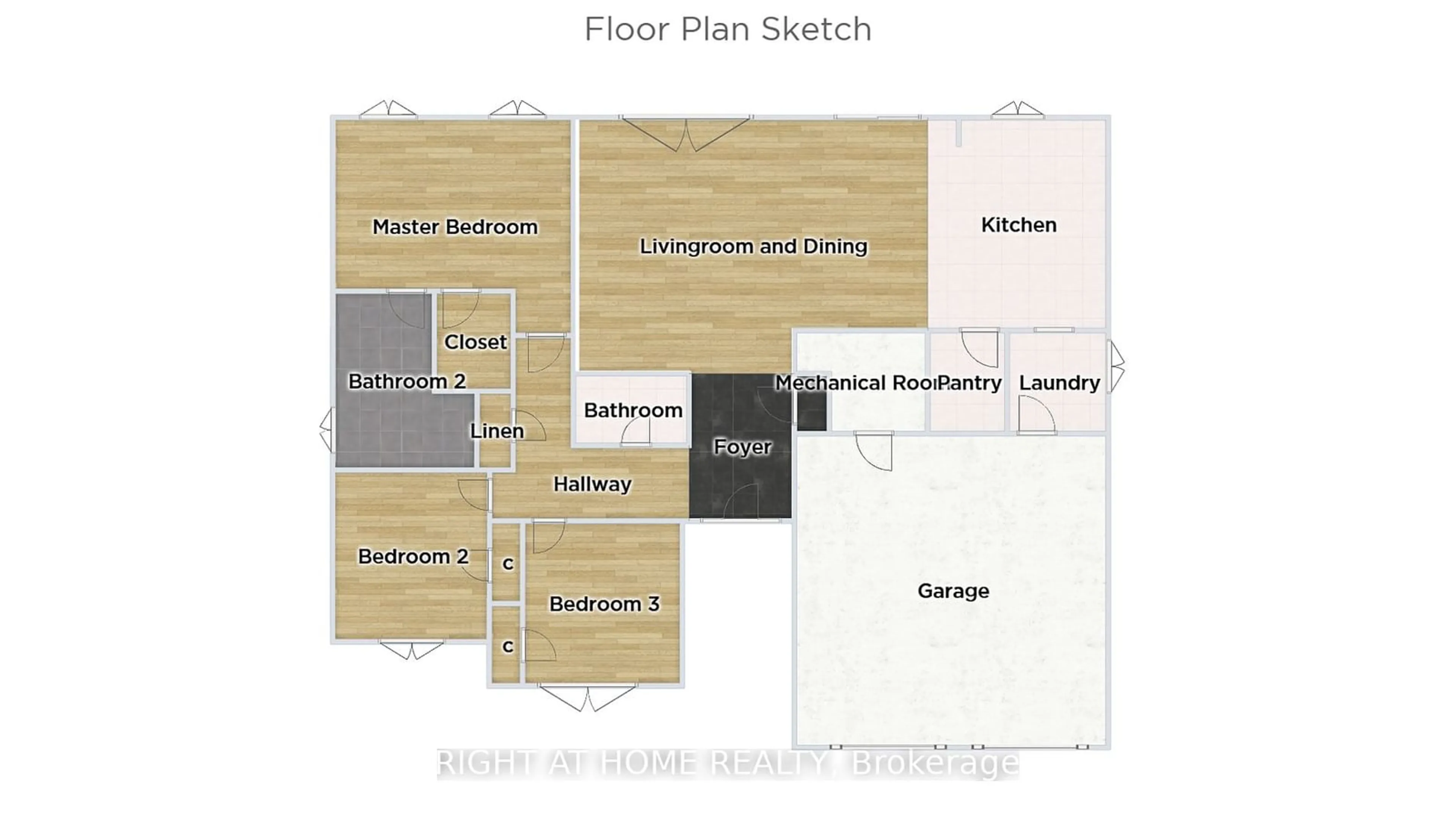 Floor plan for 29 Squirrel Ave, McDougall Ontario P2A 2W7