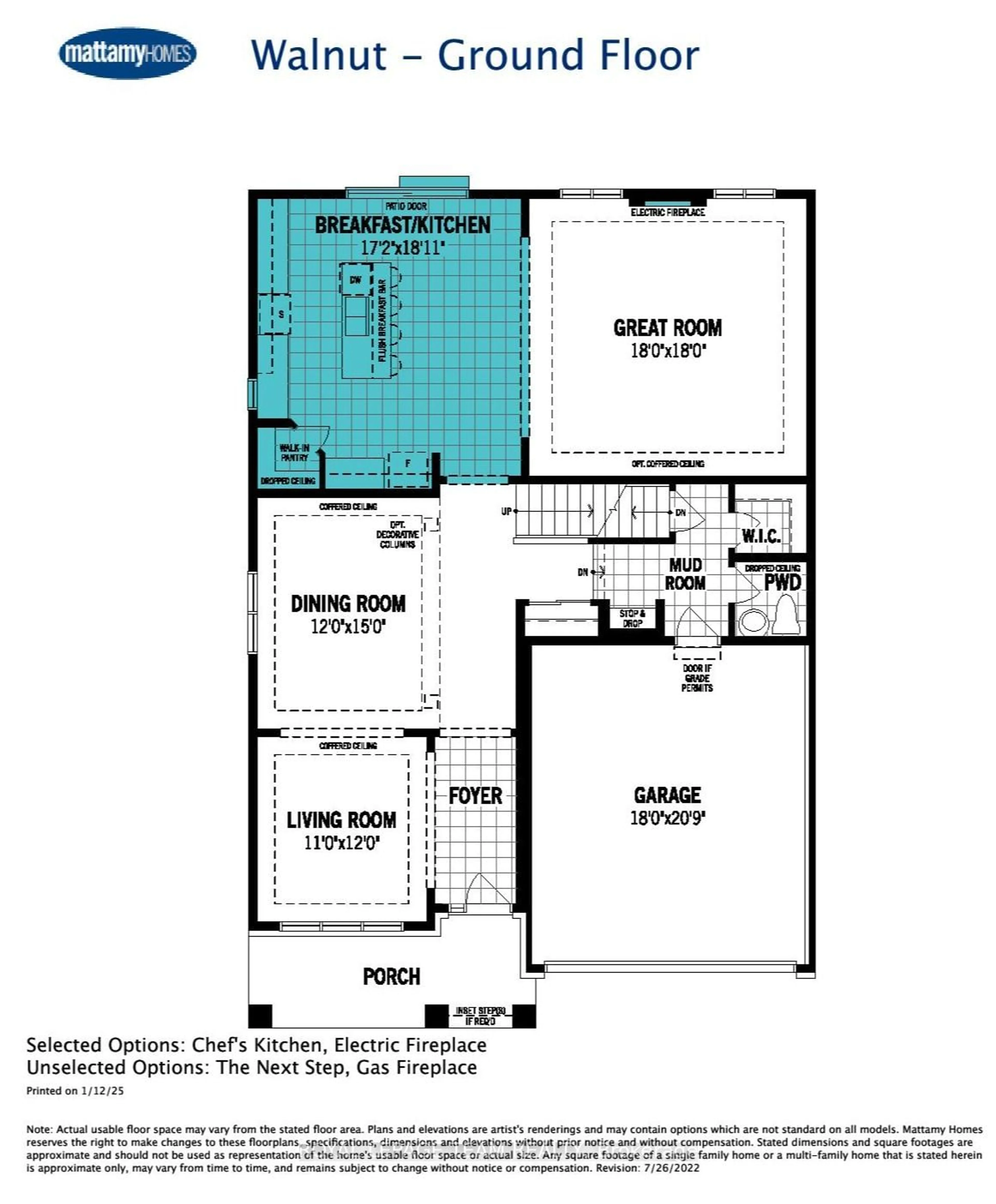 Floor plan for 848 Pearly Everlasting Cres, Stittsville - Munster - Richmond Ontario K0A 2Z0