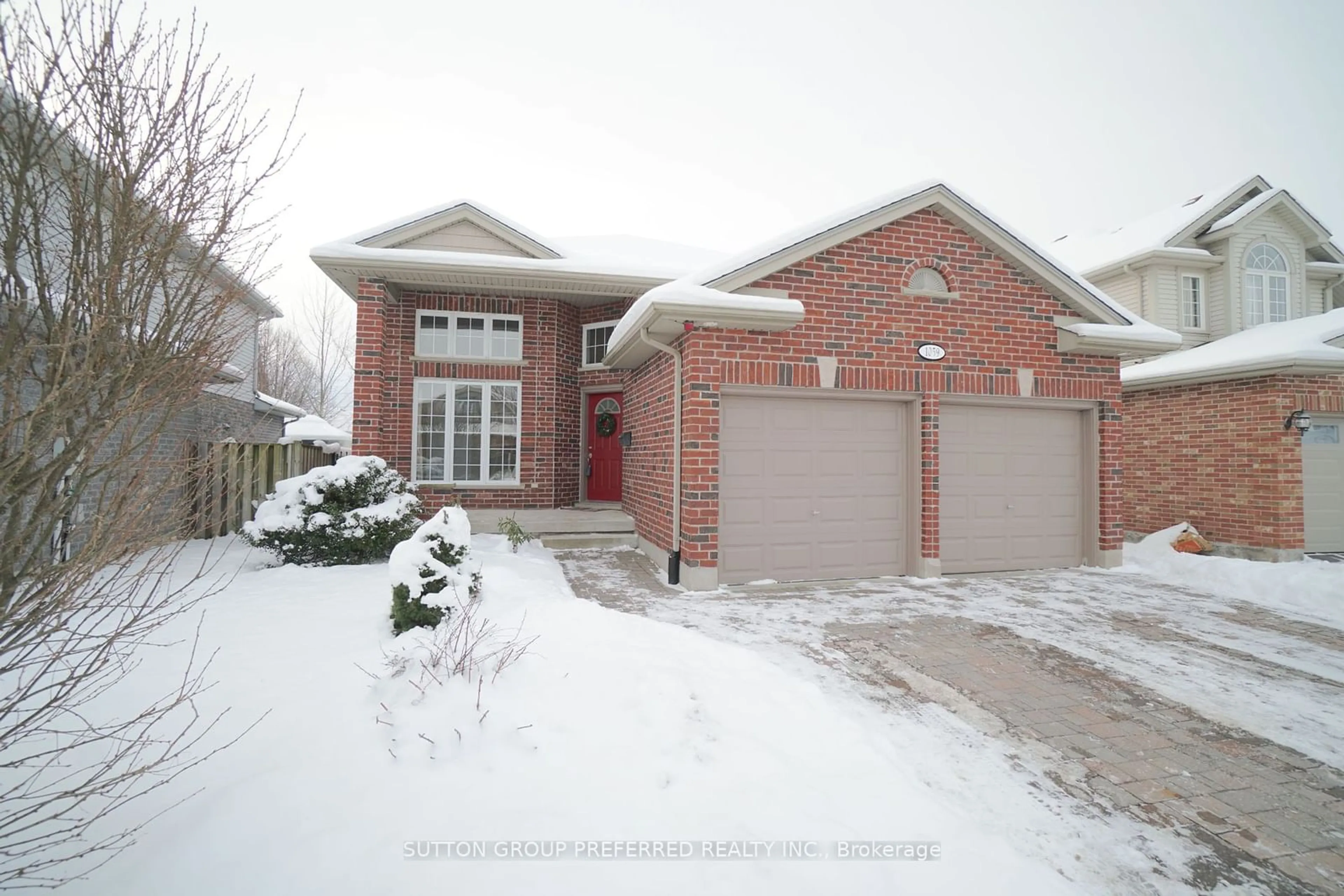 Home with brick exterior material, street for 1059 South Wenige Dr, London Ontario N5X 4G5