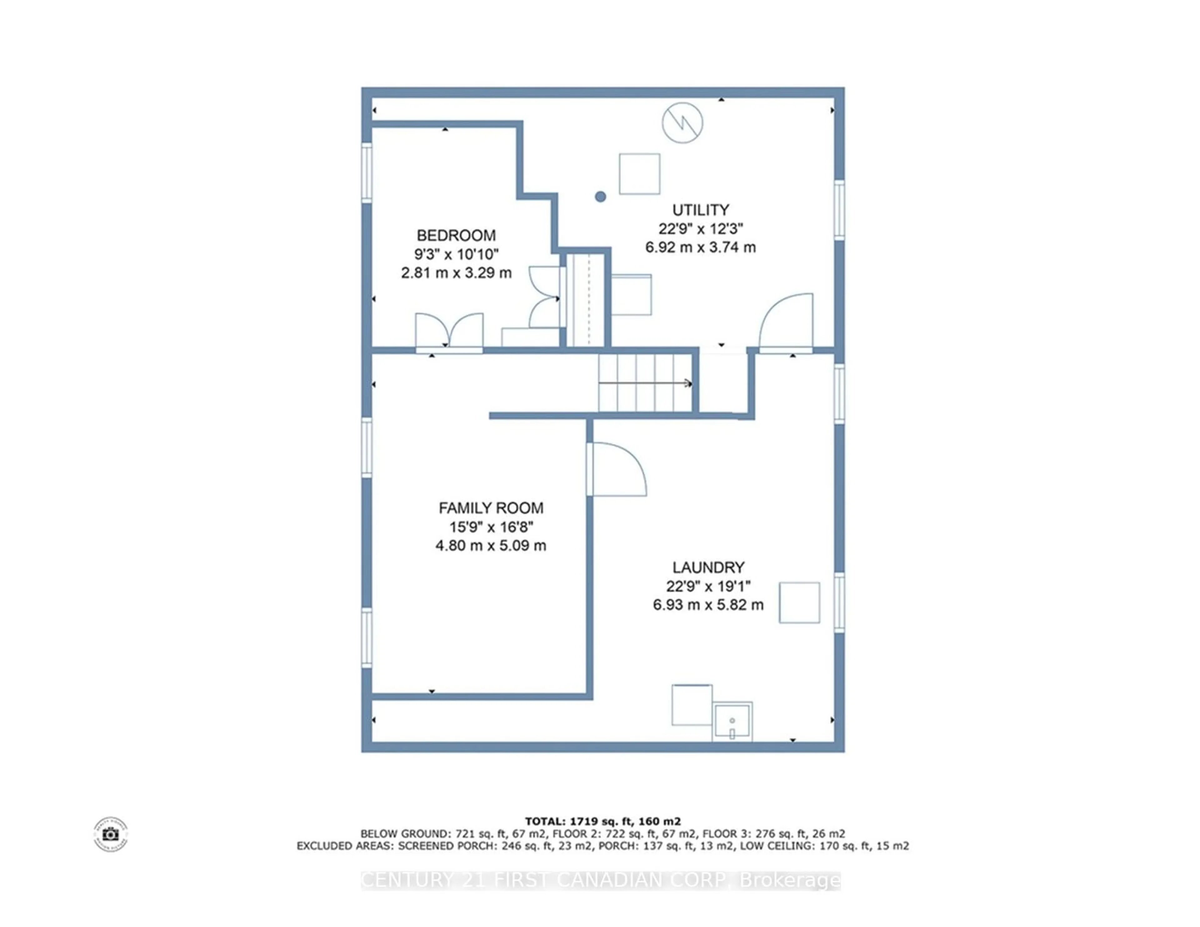 Floor plan for 63 Baldwin St, Tillsonburg Ontario N4G 2K4